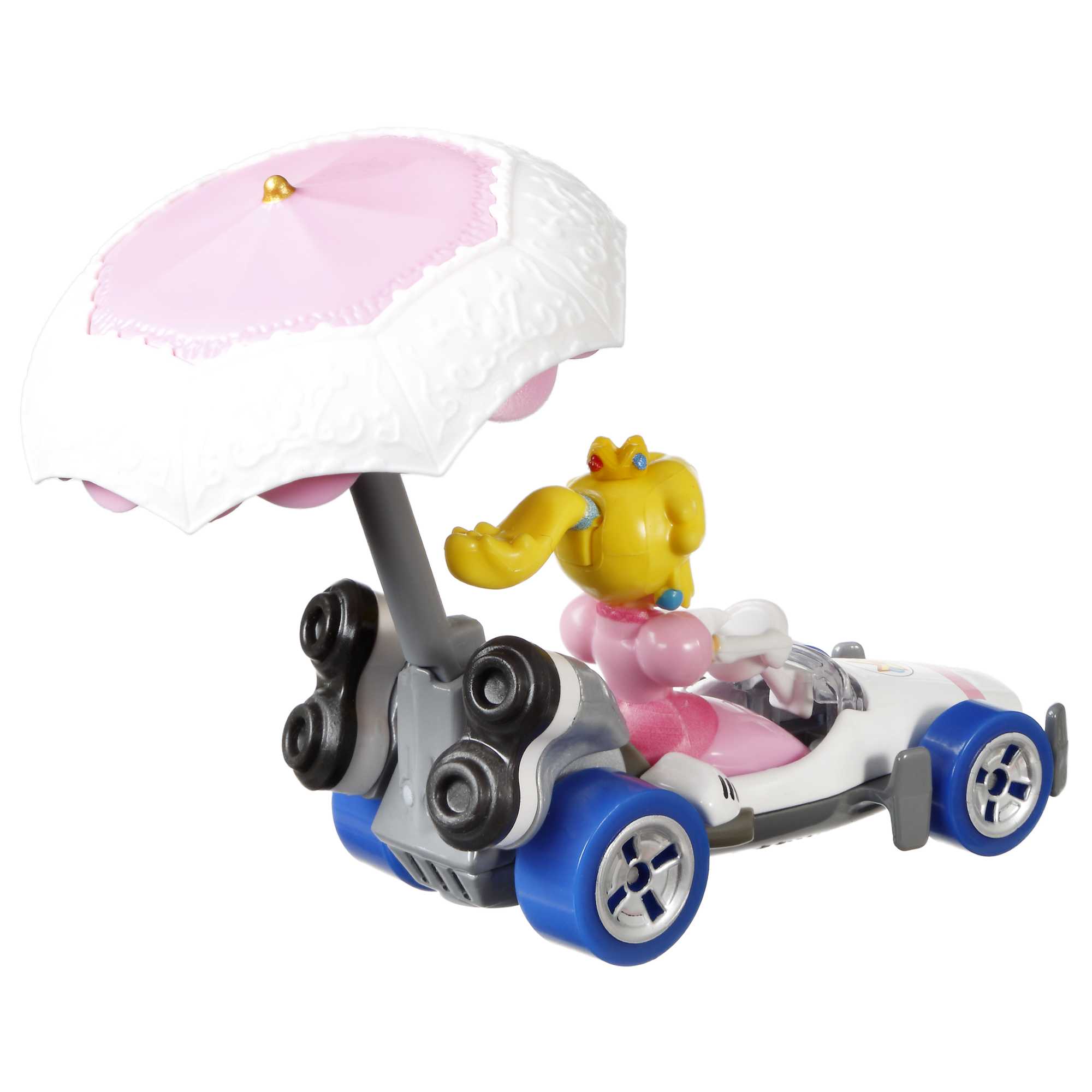 Hot Wheels?Mario Kart Princess Peach B-Dasher And Peach Parasol