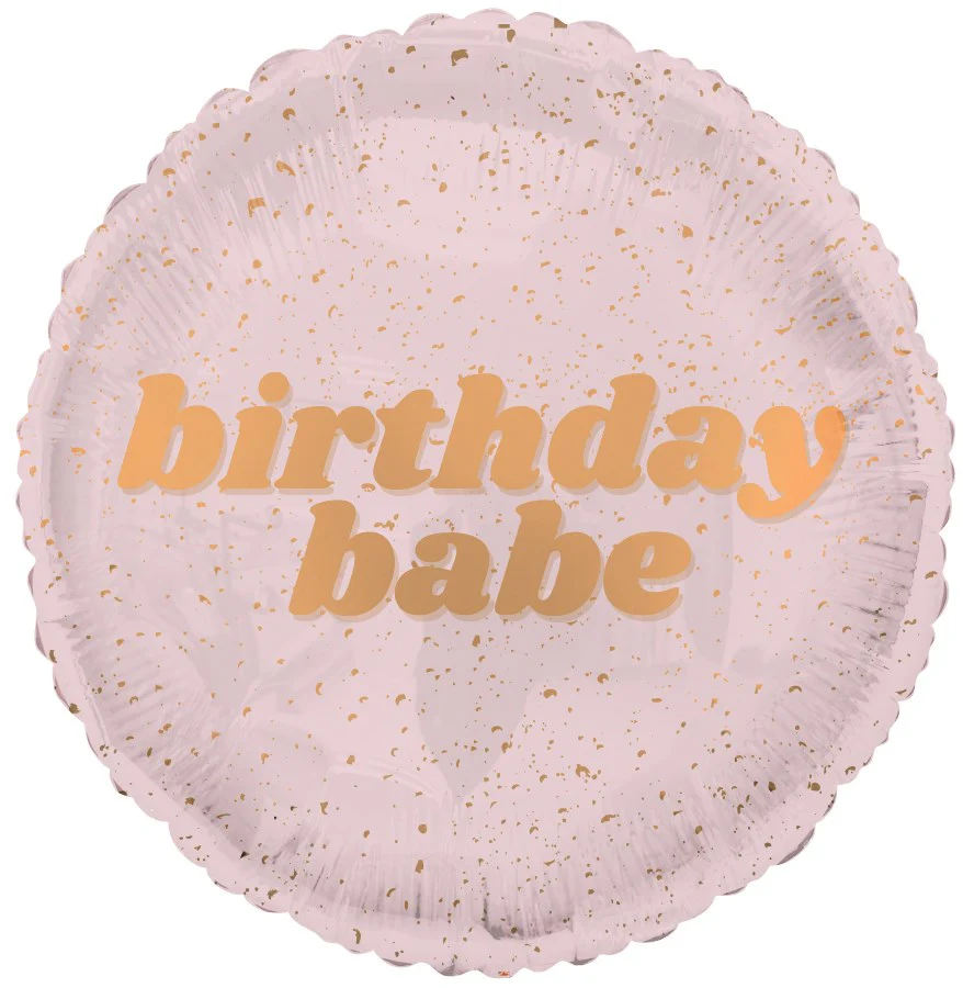 Tuftex 24k Birthday Babe 18in Foil Balloon