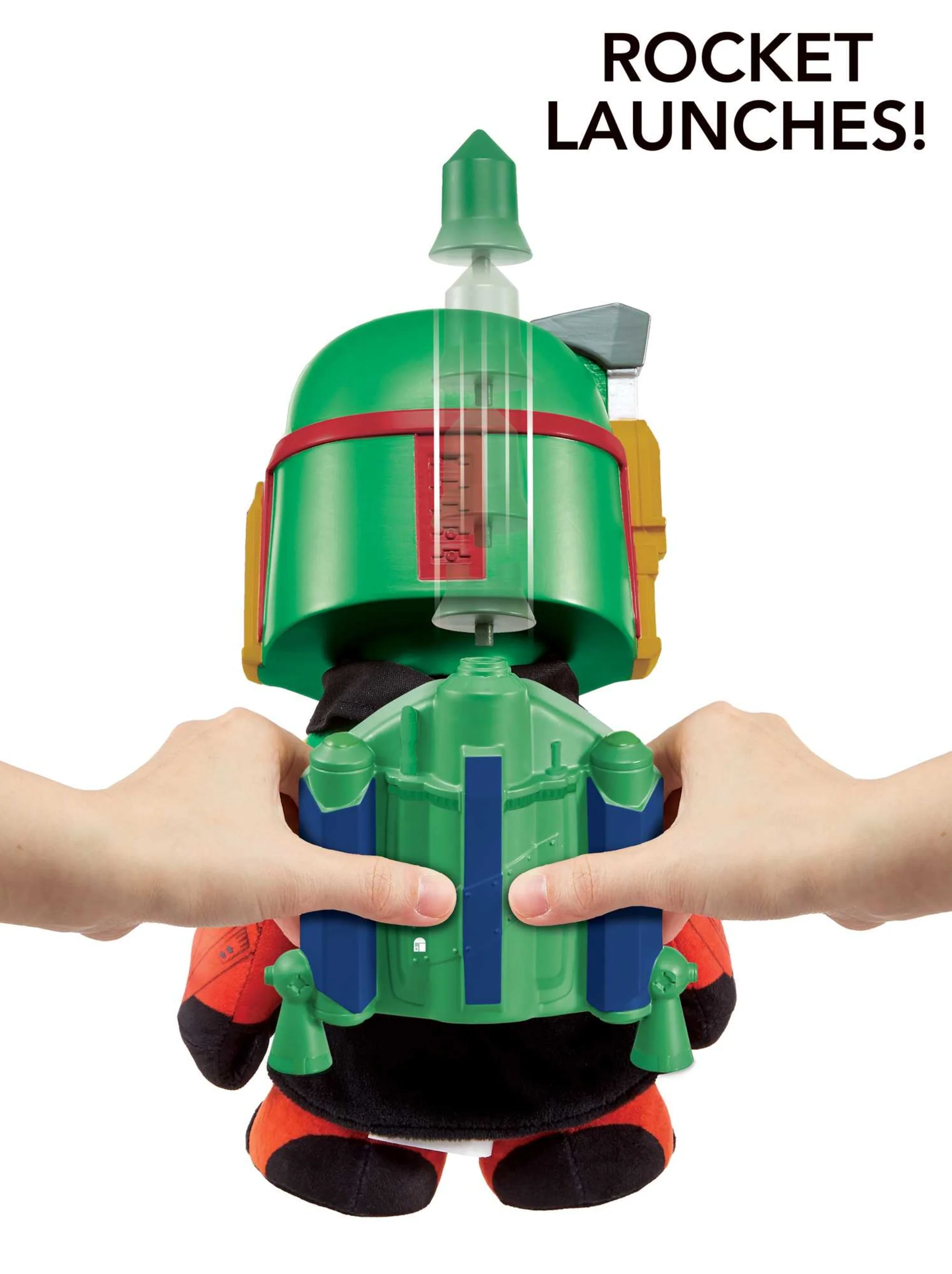 Star Wars Rocket Launching Boba Fett Feature Plush