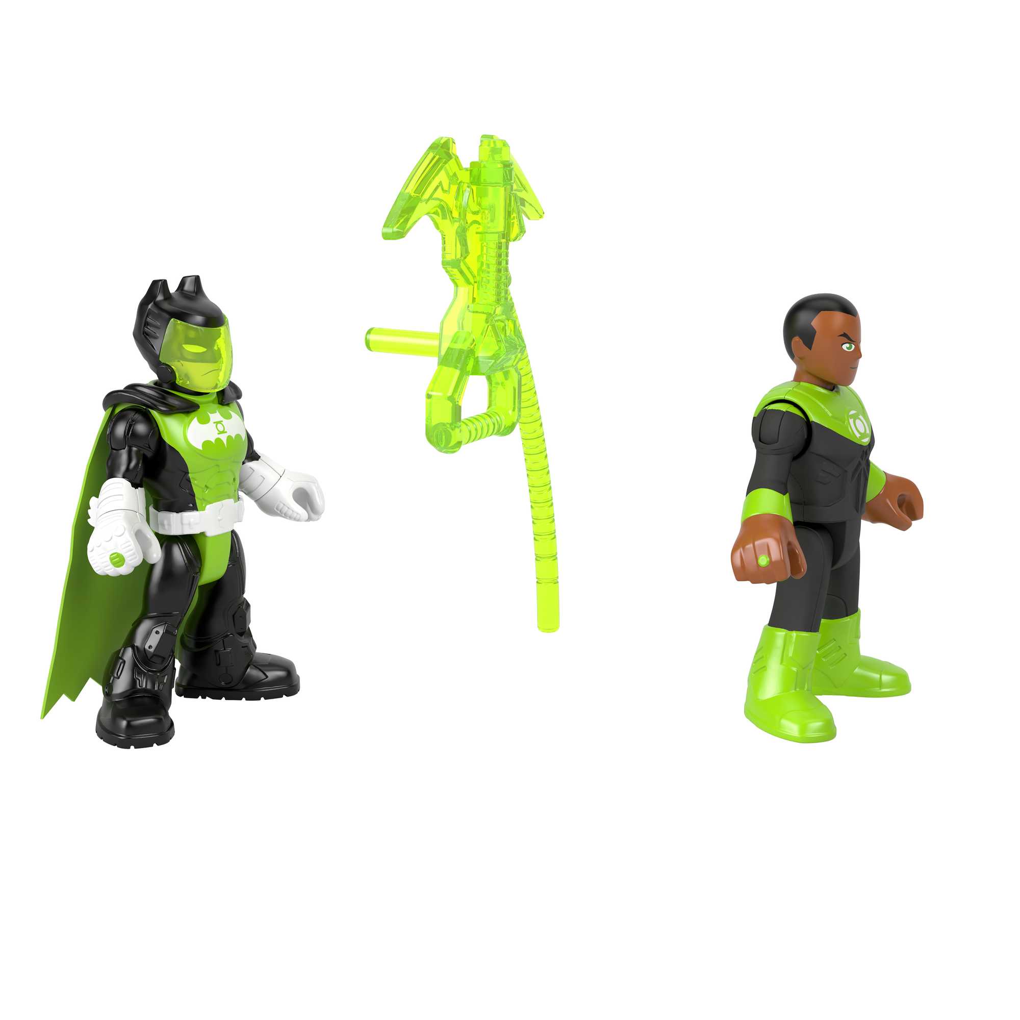 Imaginext DC Super Friends Batman And Green Lantern Figure Set, 3 Pieces, Preschool Toys