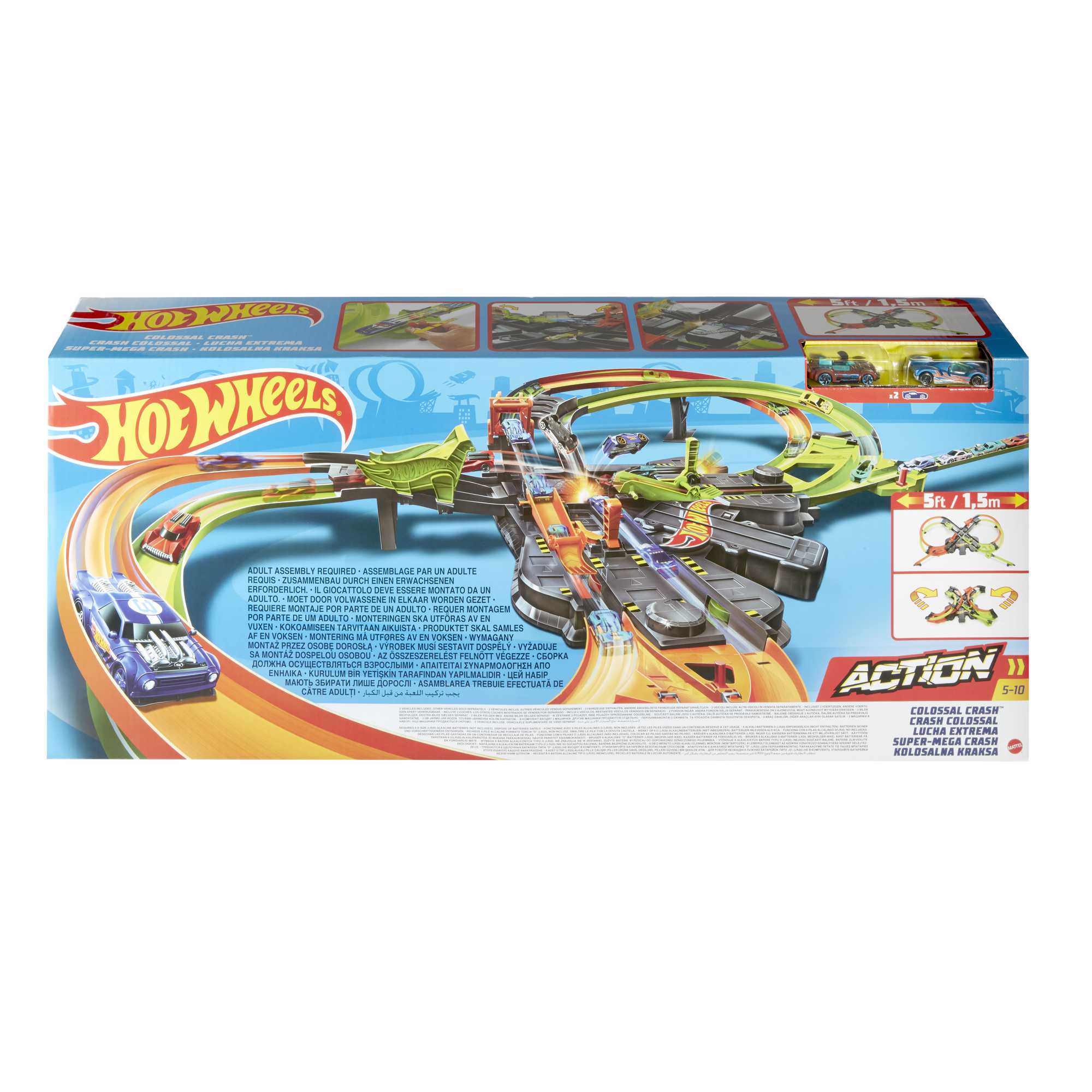 Hot Wheels Colossal Crash Track Set