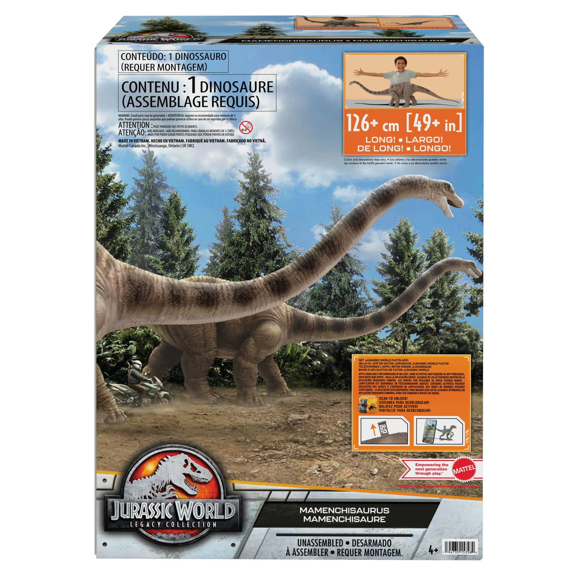 Jurassic World Legacy Collection The Lost World: Jurassic Park Mamenchisaurus