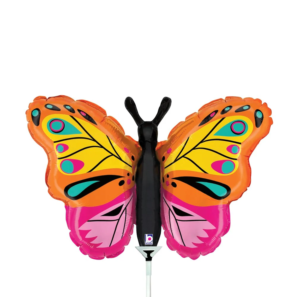 Betallic Colorful Butterfly 14 inch Mini Air Foil Shape 1ct