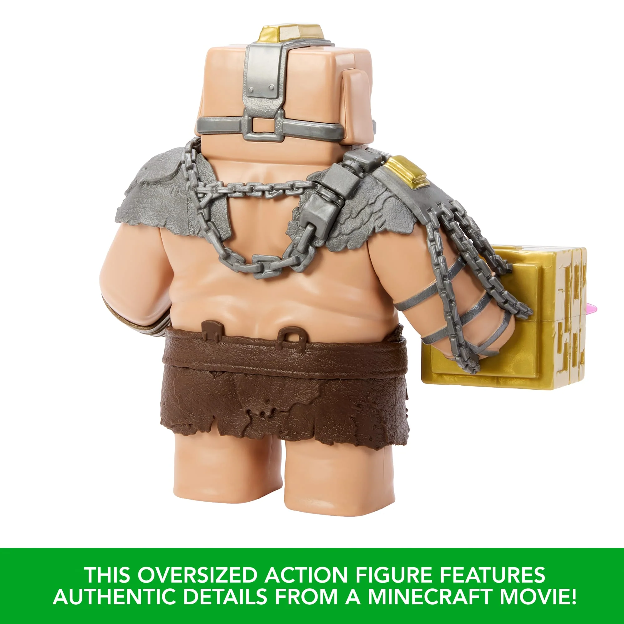 Minecraft Battle Mode Great Hog Large Action Figure, Lights & Sounds, Inspired By A Minecraft Movie