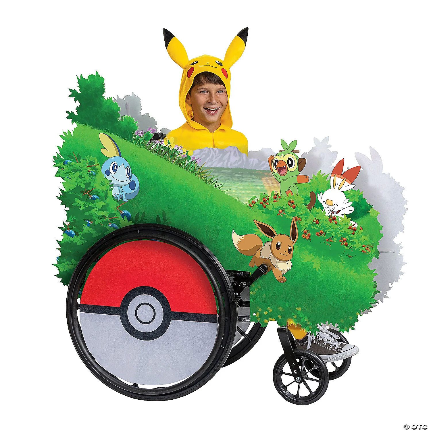 Pokémon Adaptive Wheelchair Cover