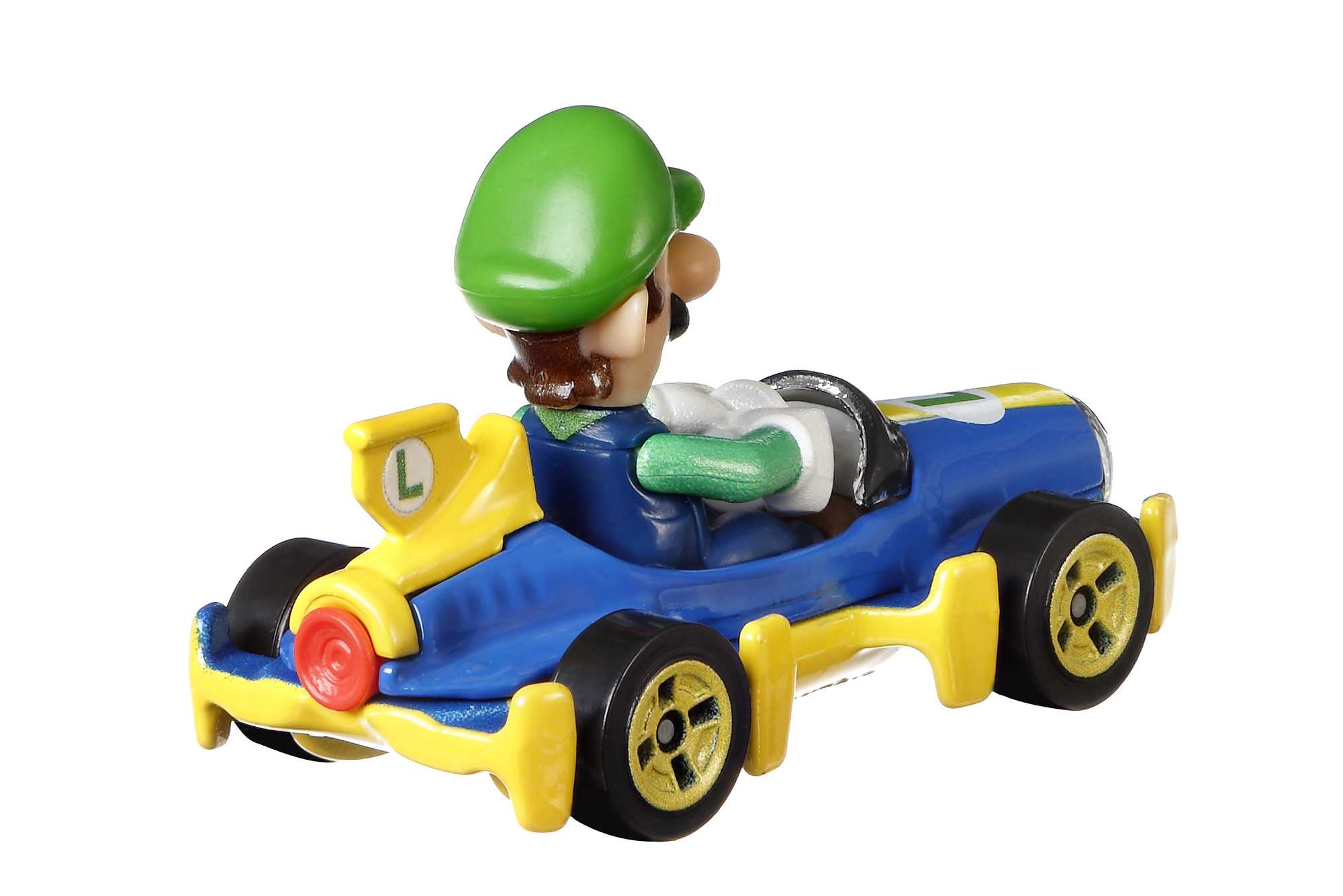 Hot Wheels Mario Kart Luigi, Mach 8 Vehicle