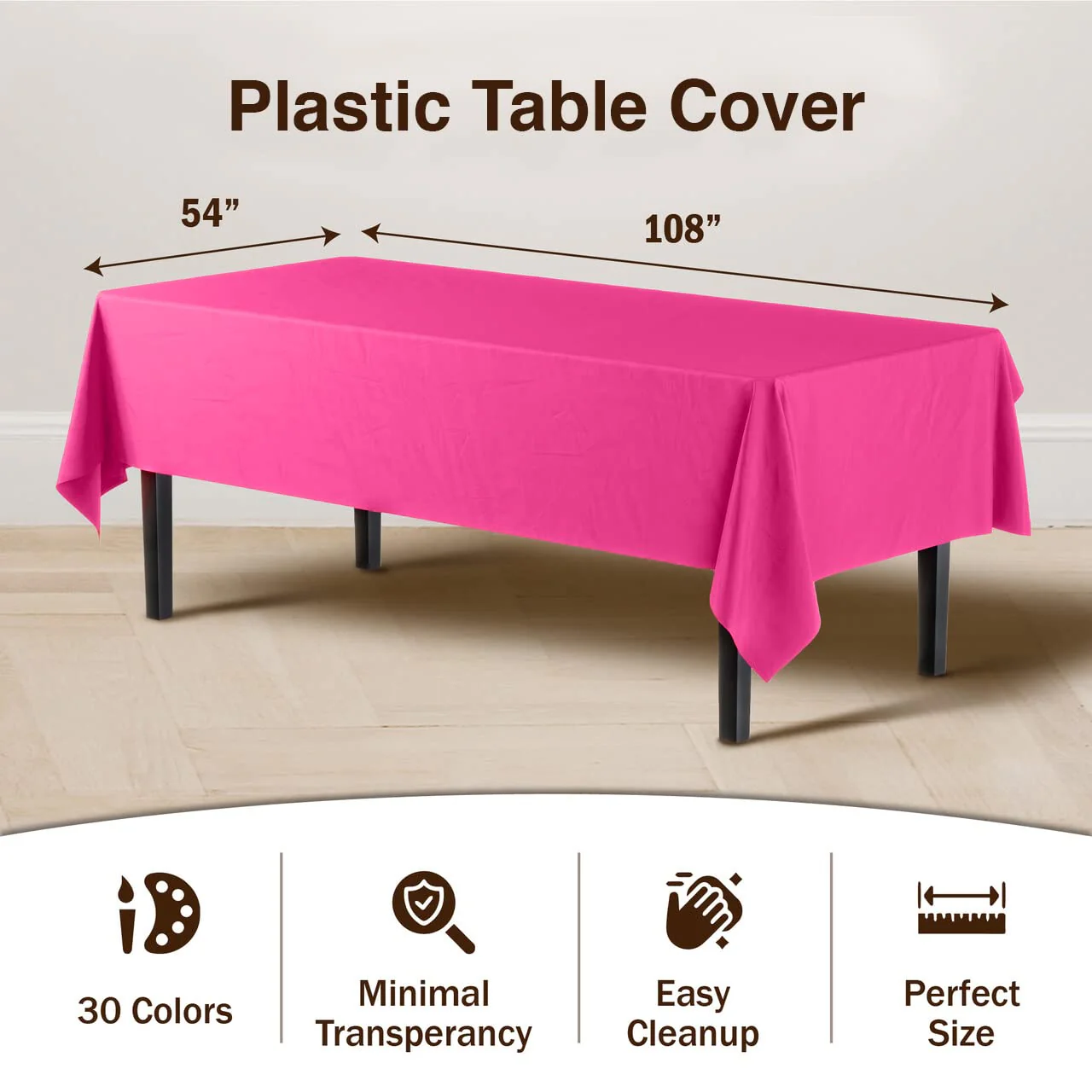 Hot Pink Table Cover