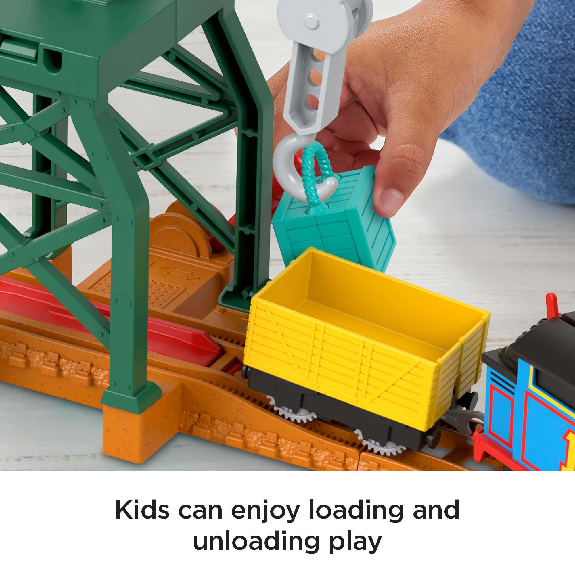 Fisher-Price Thomas & Friends Cranky The Crane Cargo Drop