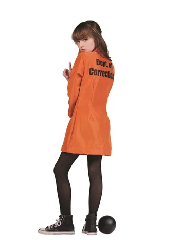 Not Guilty Orange Dress (8-10)