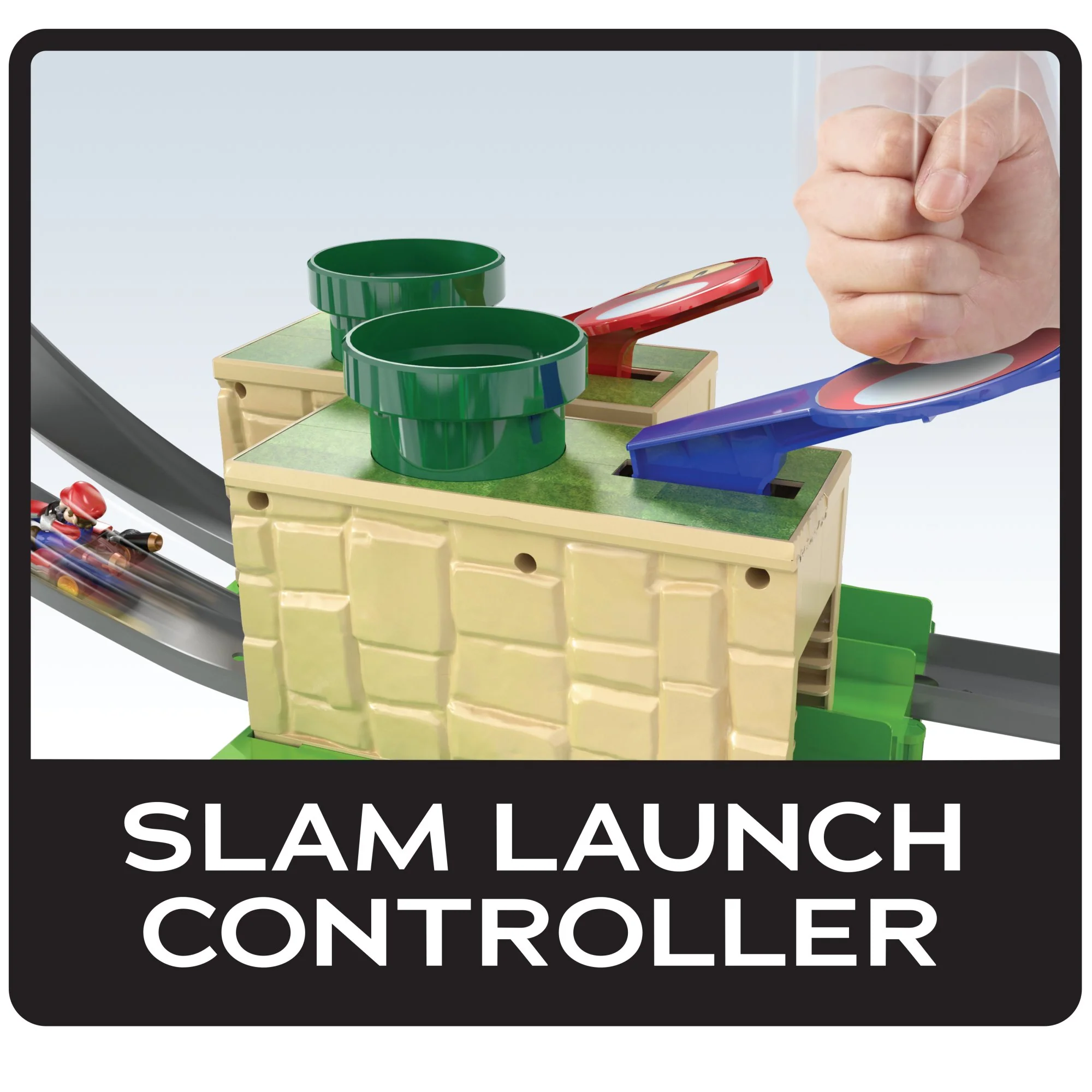 Hot Wheels Mario Kart Circuit Lite Track Set