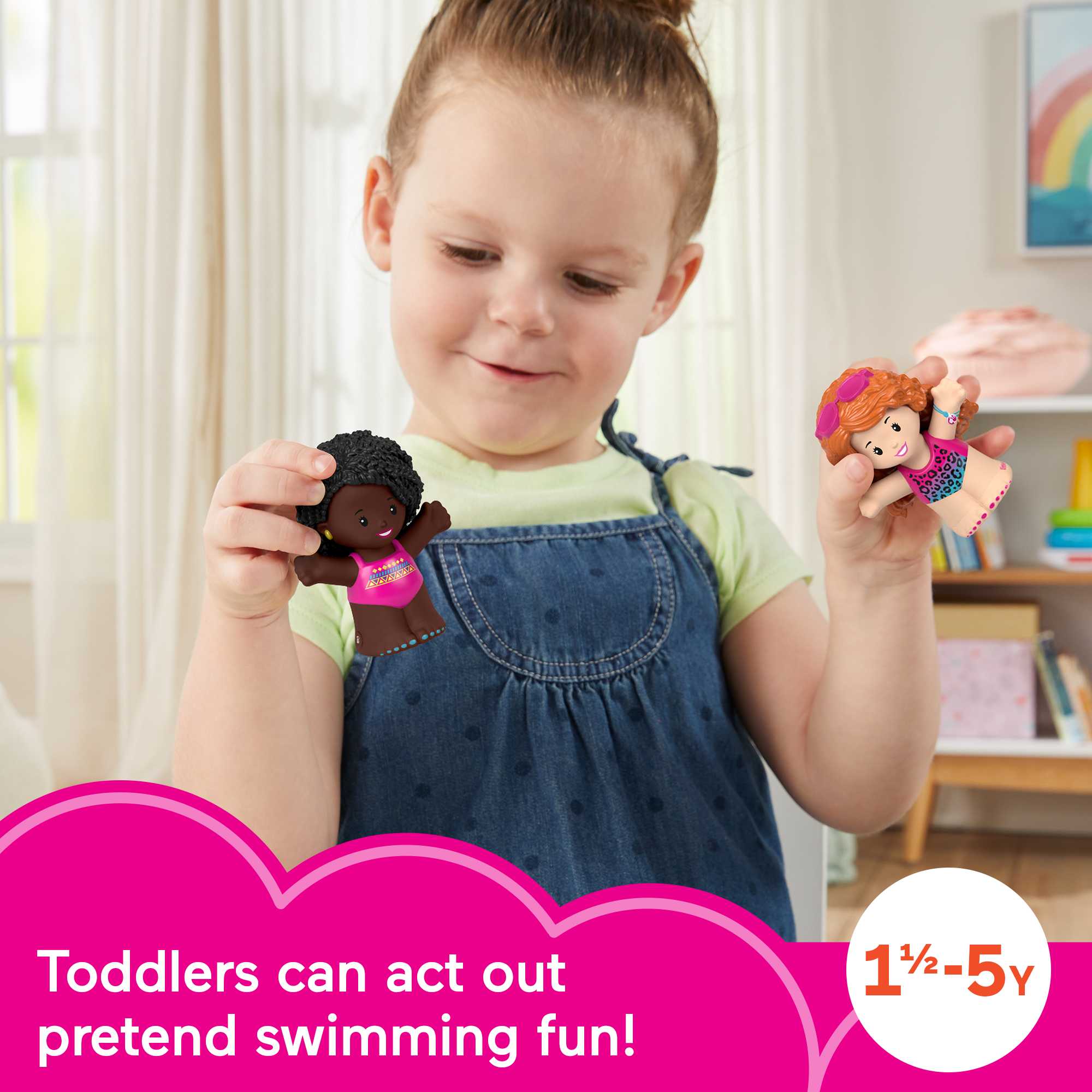 Barbie Swimming Figure Pack By Little People