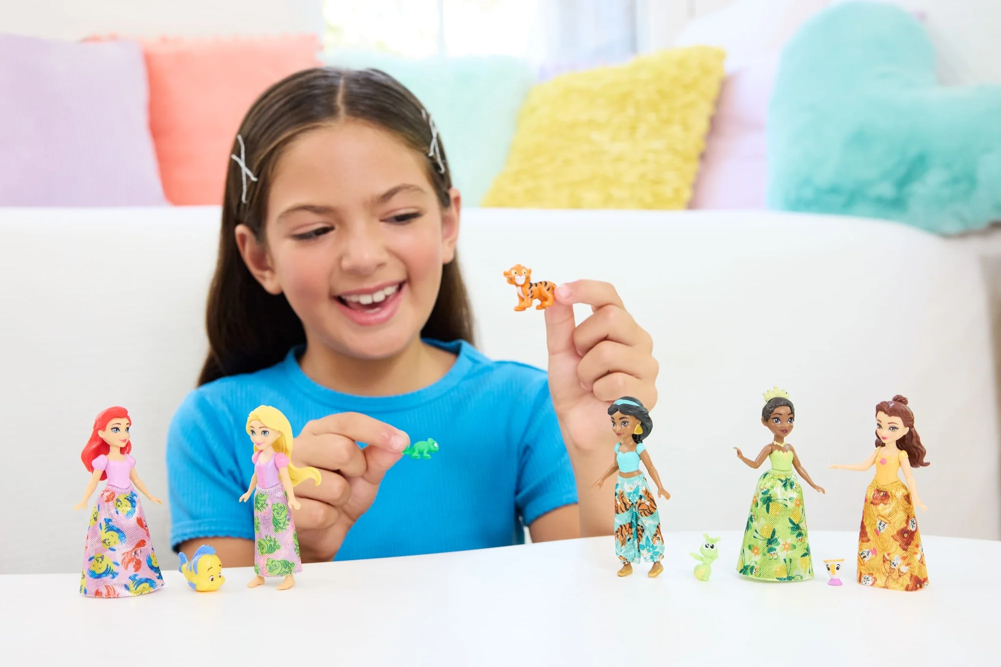 Princesses Disney Coffret 5Poup��es et 5Fig. Princesses et Amis