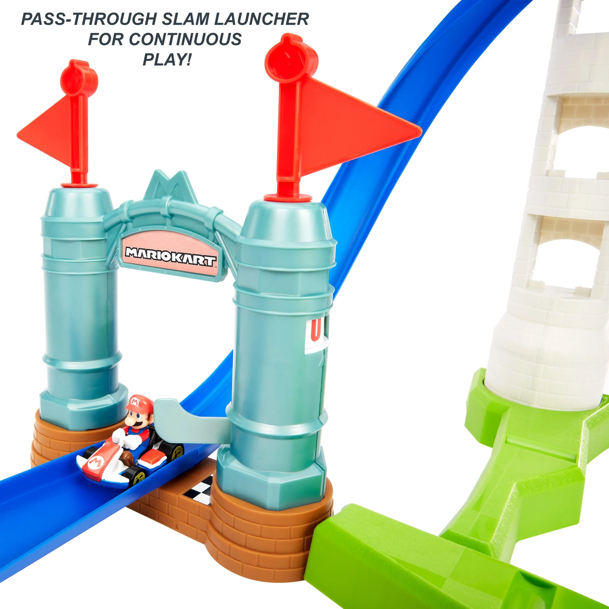 Hot Wheels Mariokart Circuit Slam Track Set