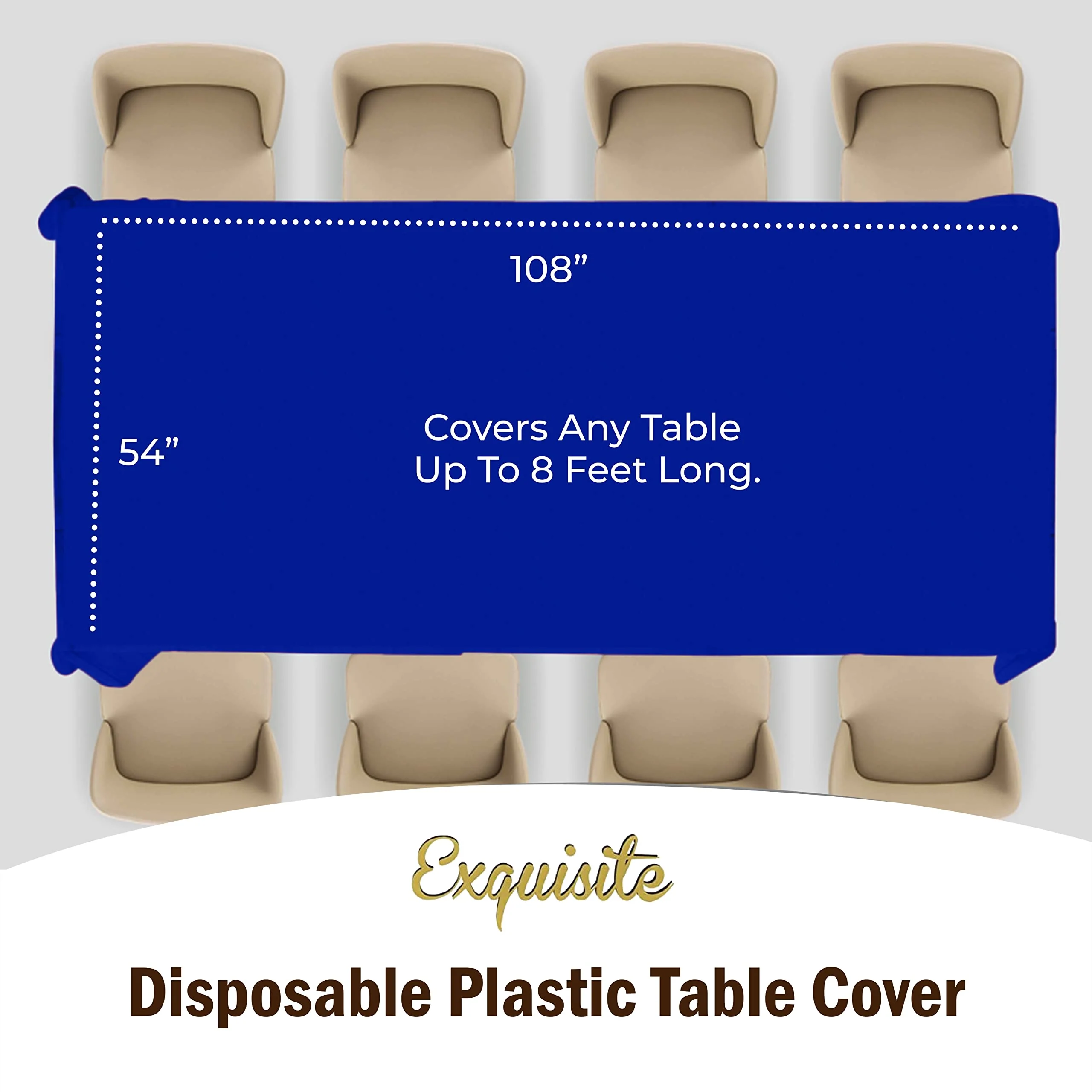 Premium Dark Blue Table Cover
