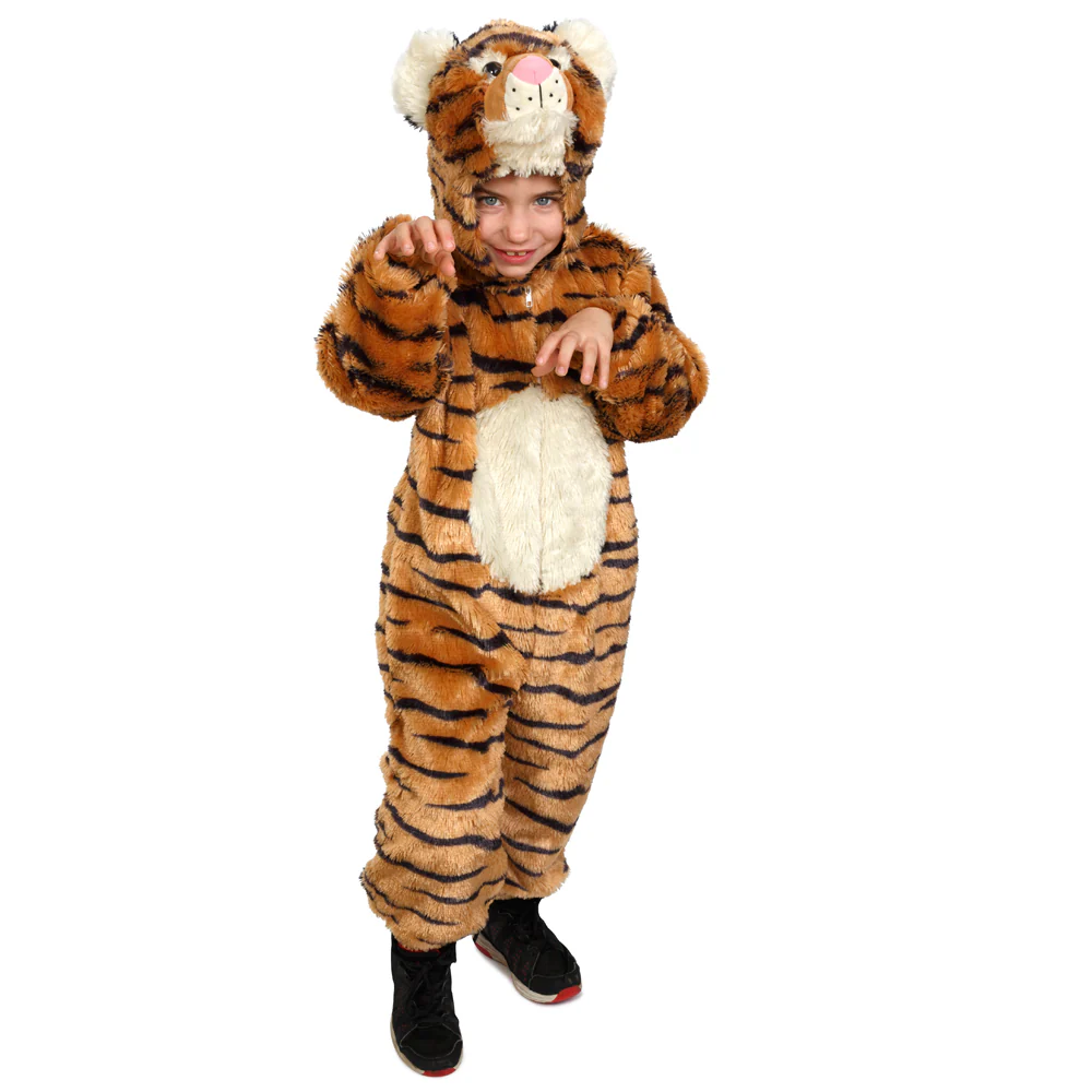 Plush Animal Tiger Costume for Kids and Toddlers