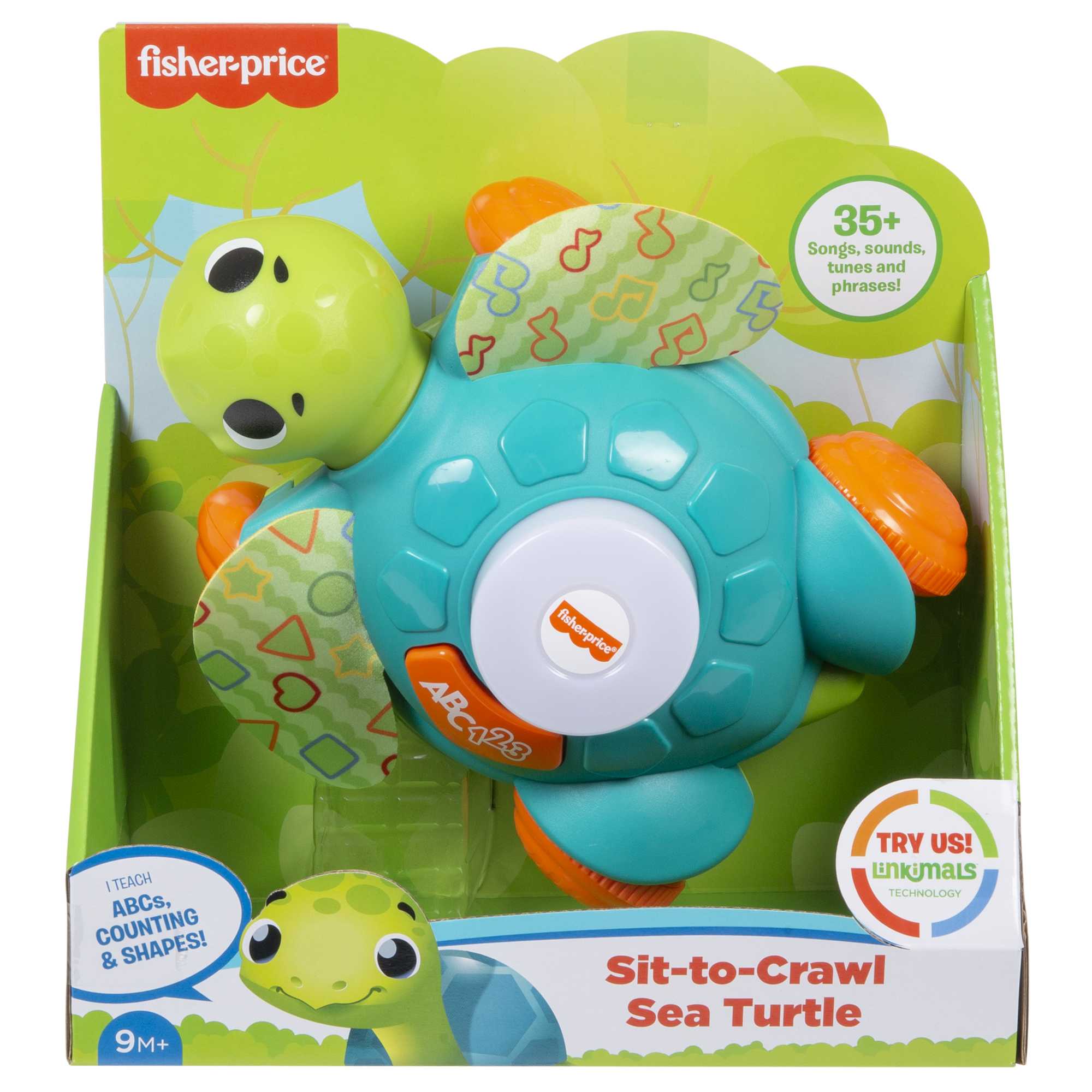 Fisher-Price Linkimals Sit-To-Crawl Sea Turtle