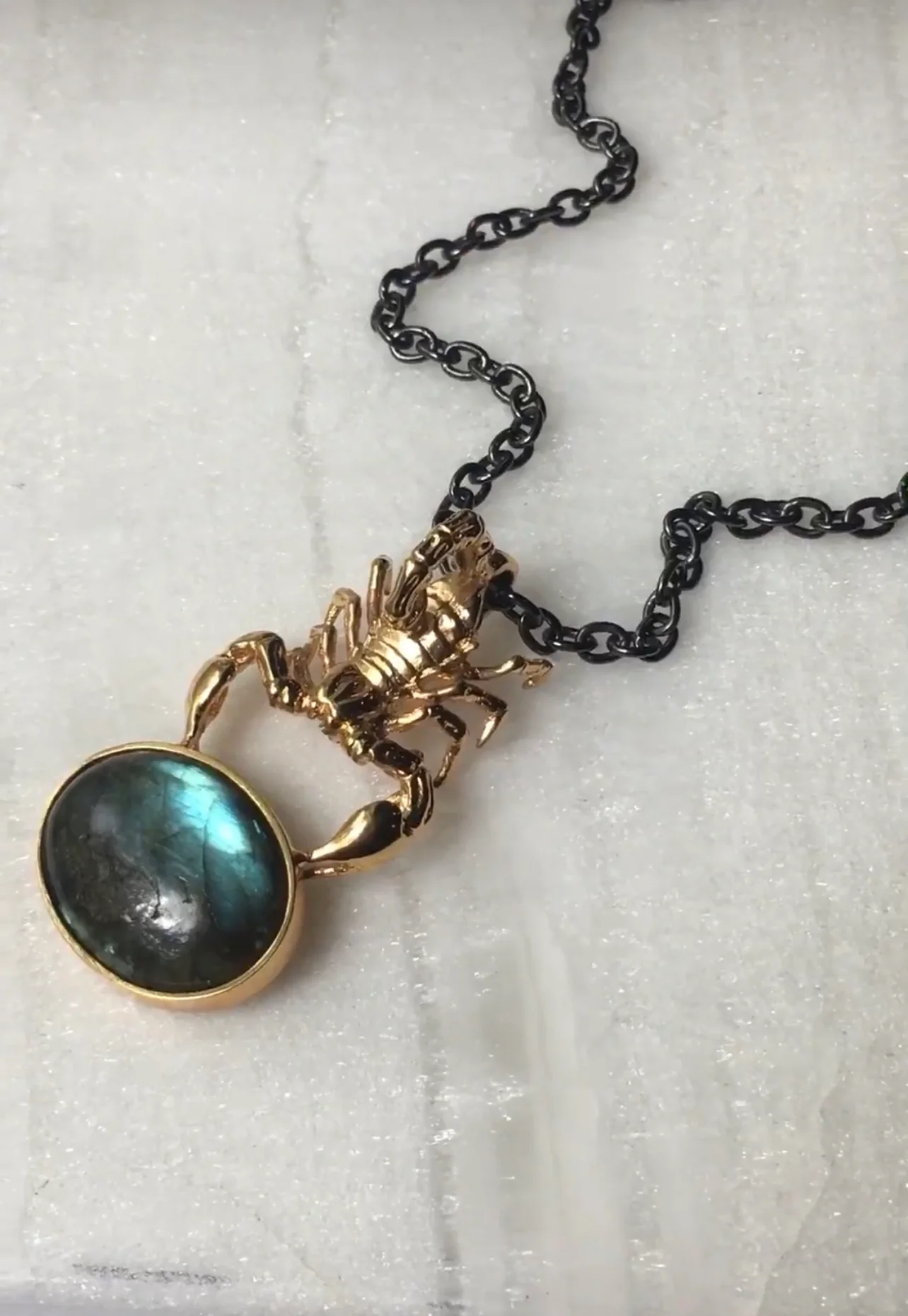 ALLE Scorpio Labradorite Necklace