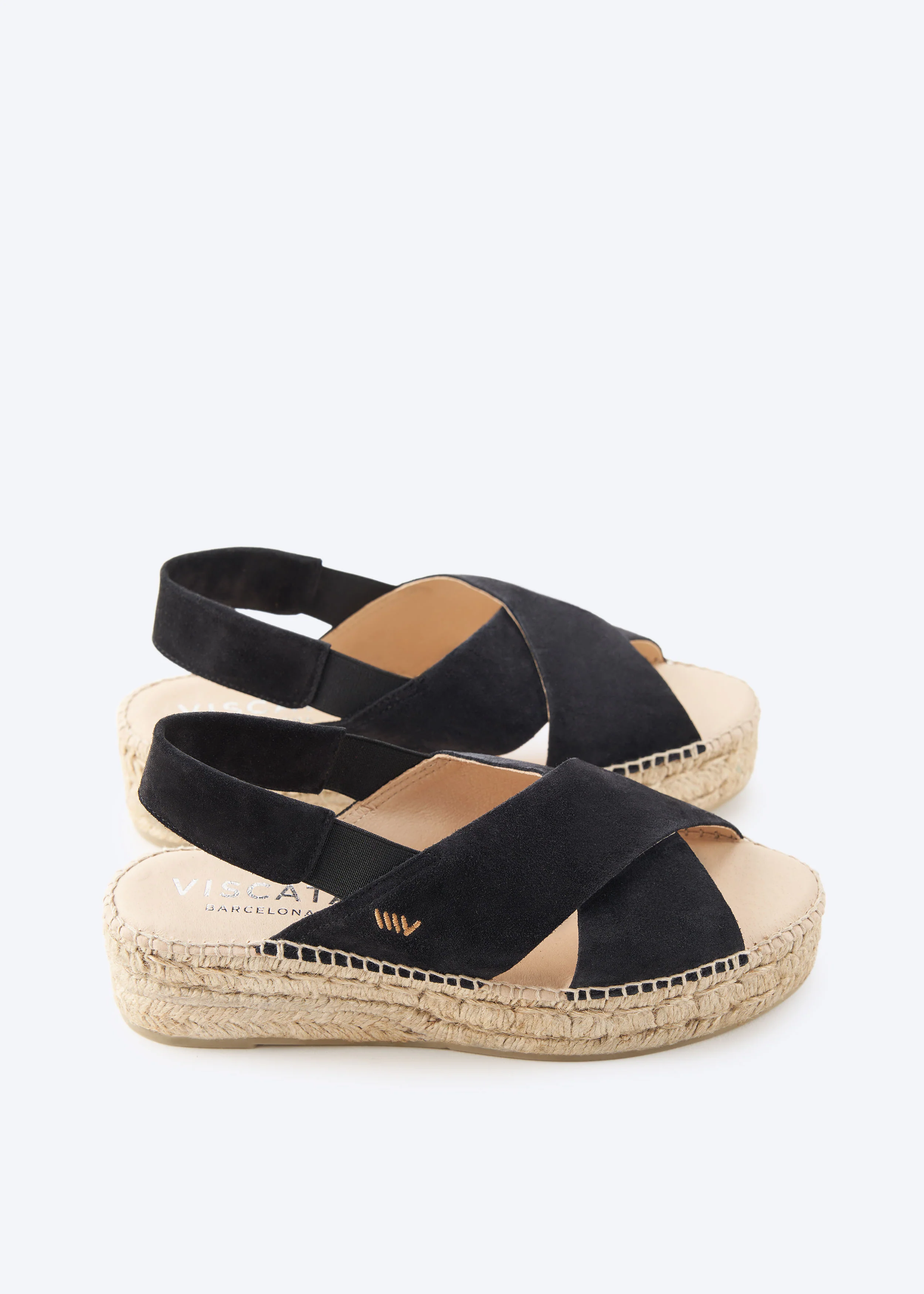 Garbi Suede Espadrille Platforms