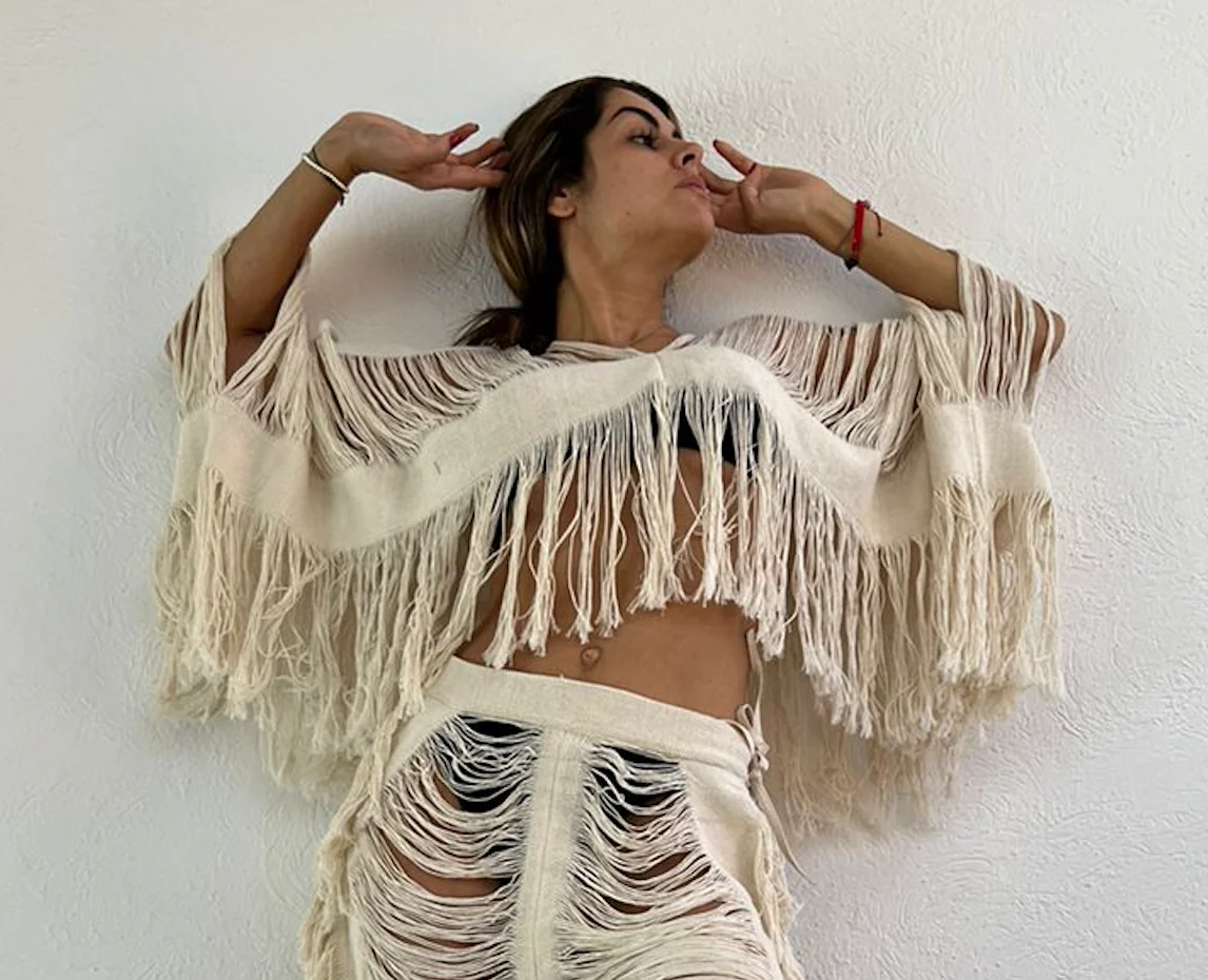 Handmade Frayed Beach Boho Top 