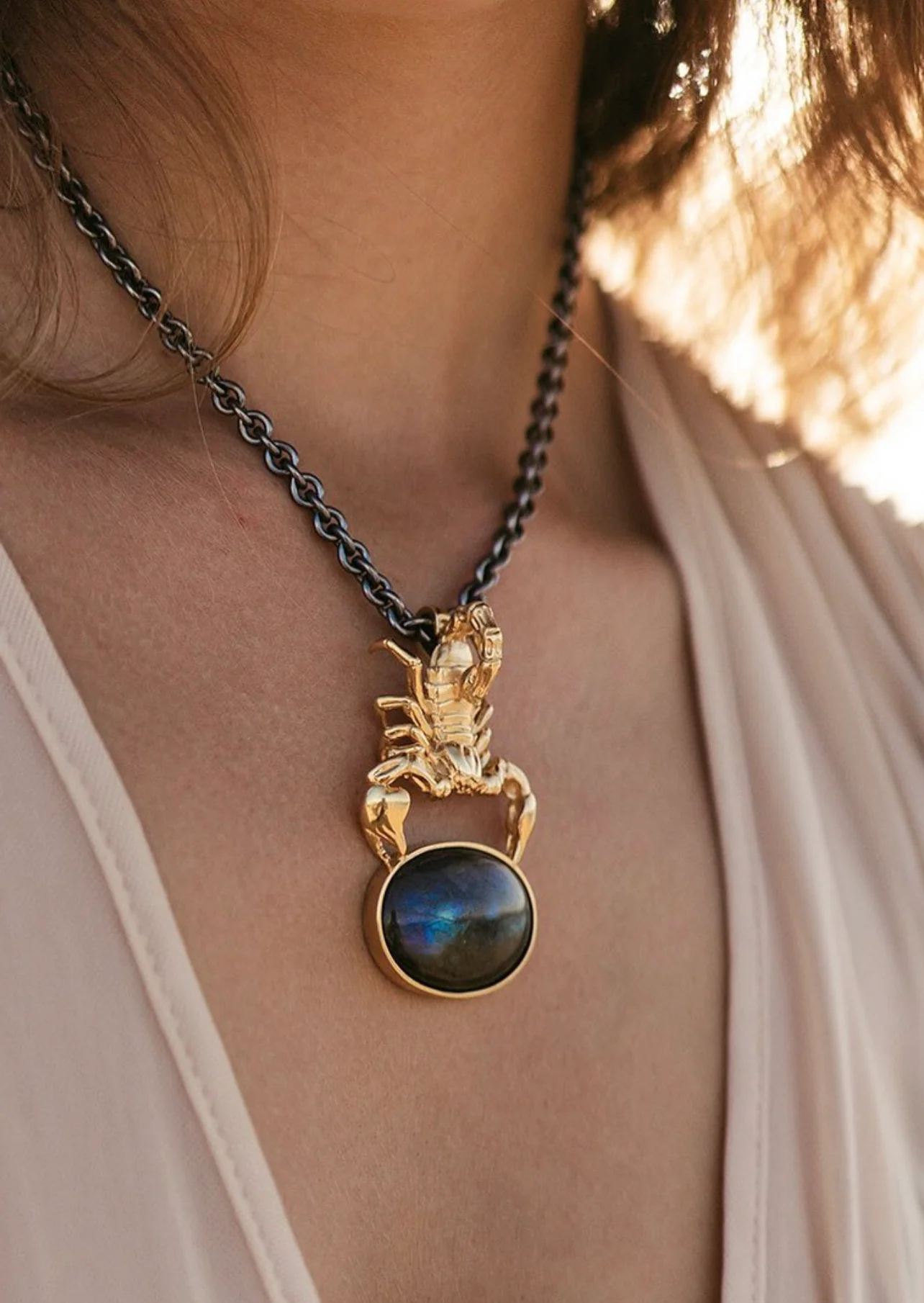 ALLE Scorpio Labradorite Necklace