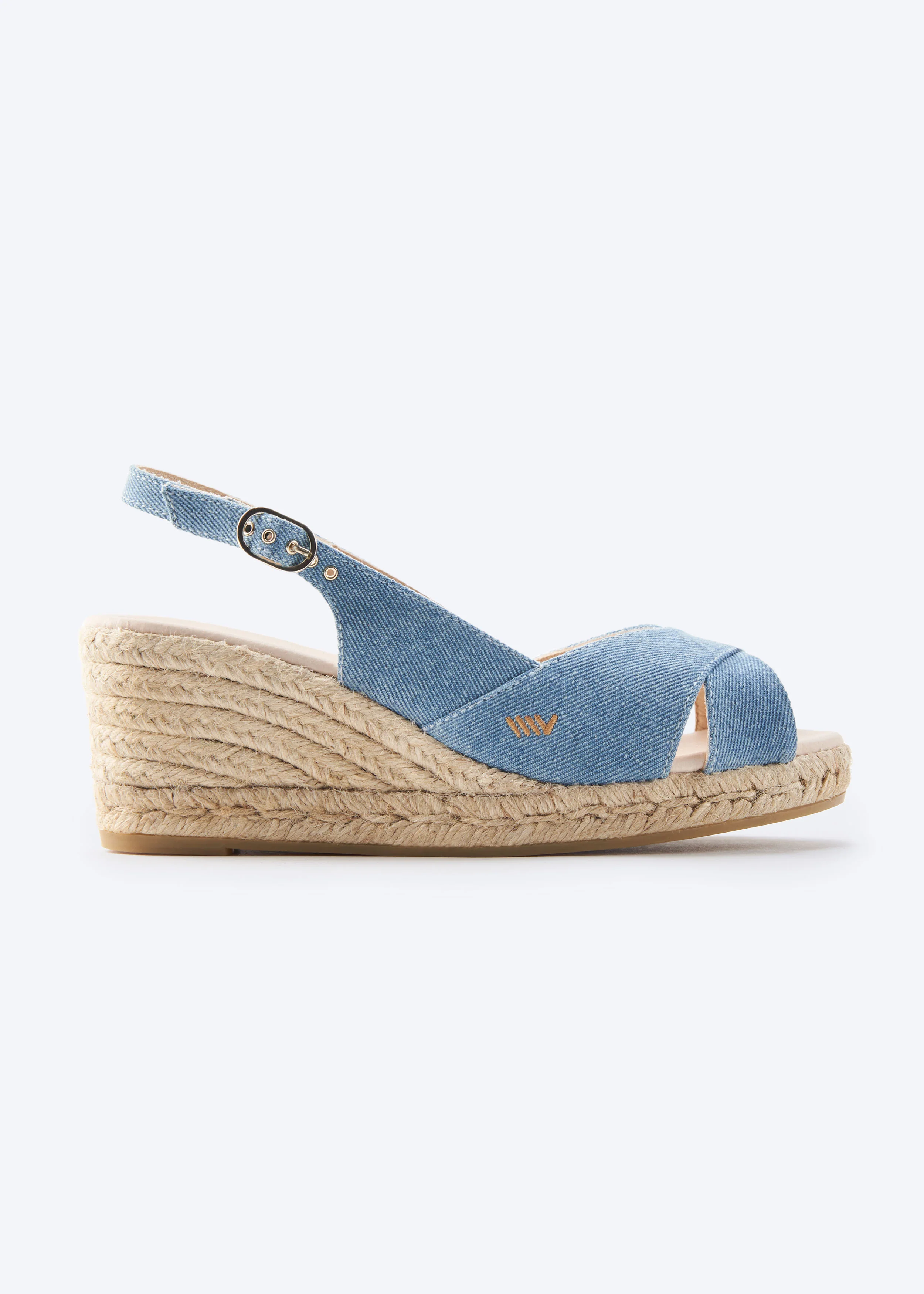 Llansa Limited Edition Canvas Espadrille Sandal Wedges
