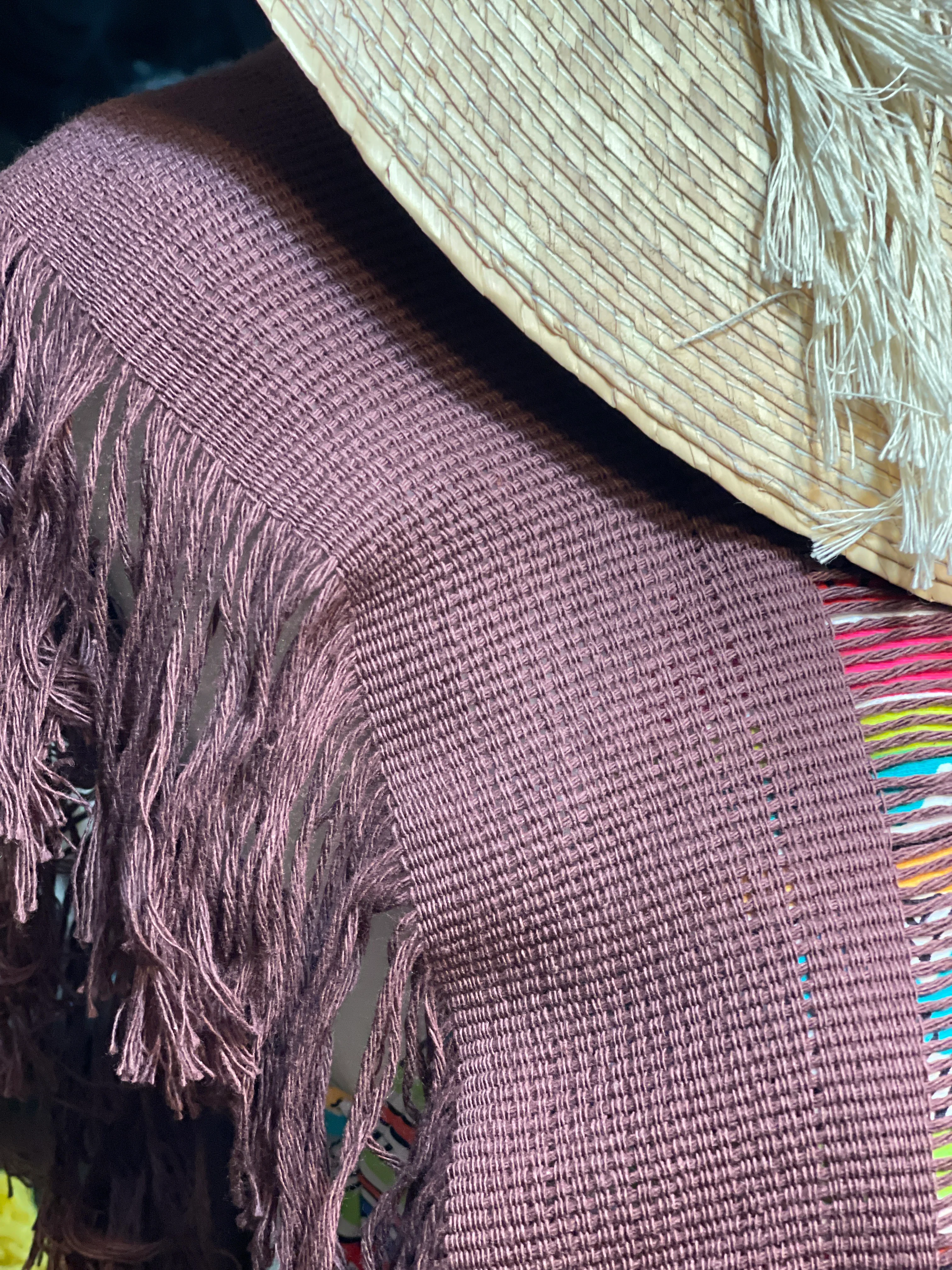 Handmade Frayed Cotton Maxi Beach Dress ANNA Swim Cover Up