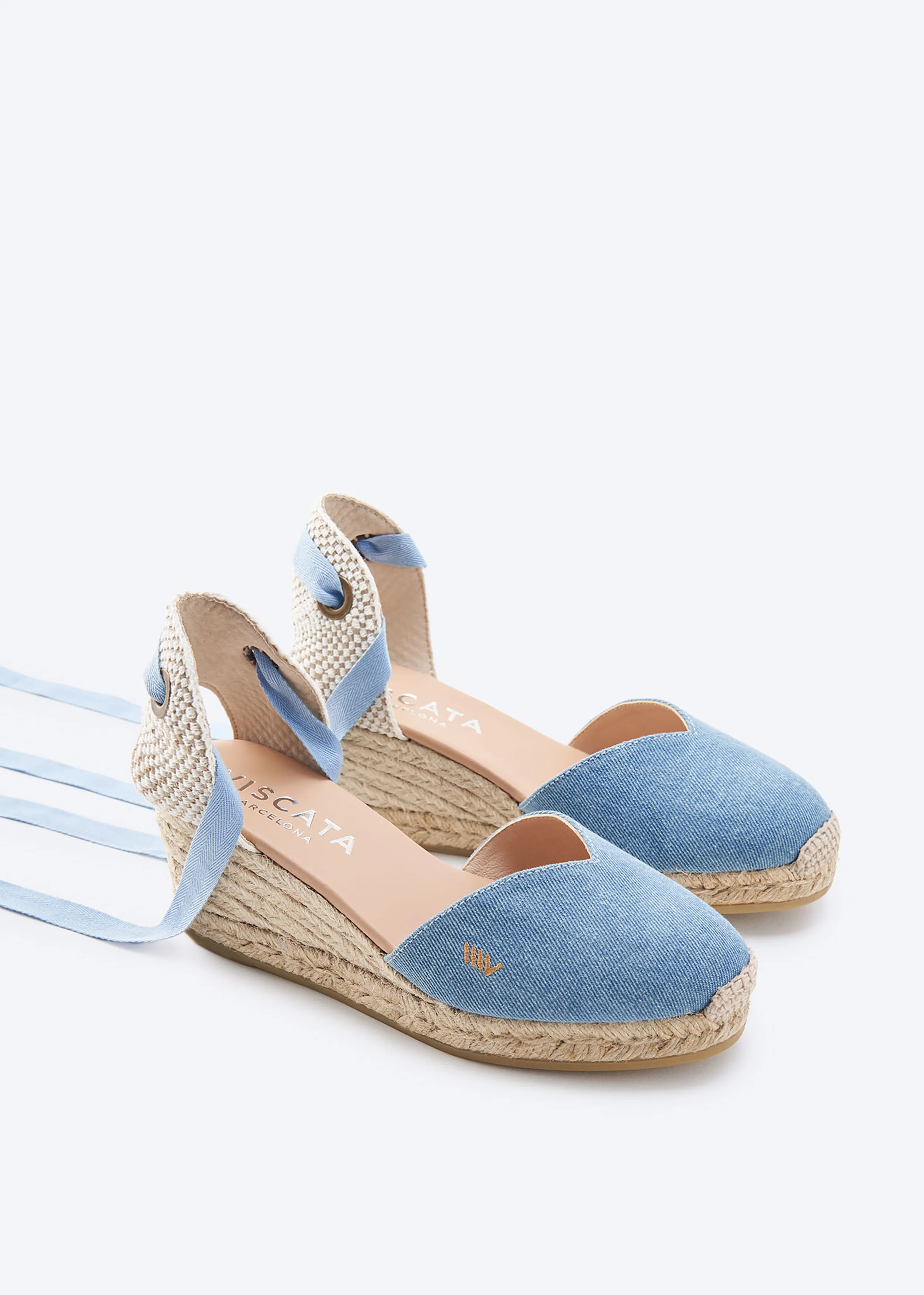 Gava Limited Edition Canvas Espadrille Wedges