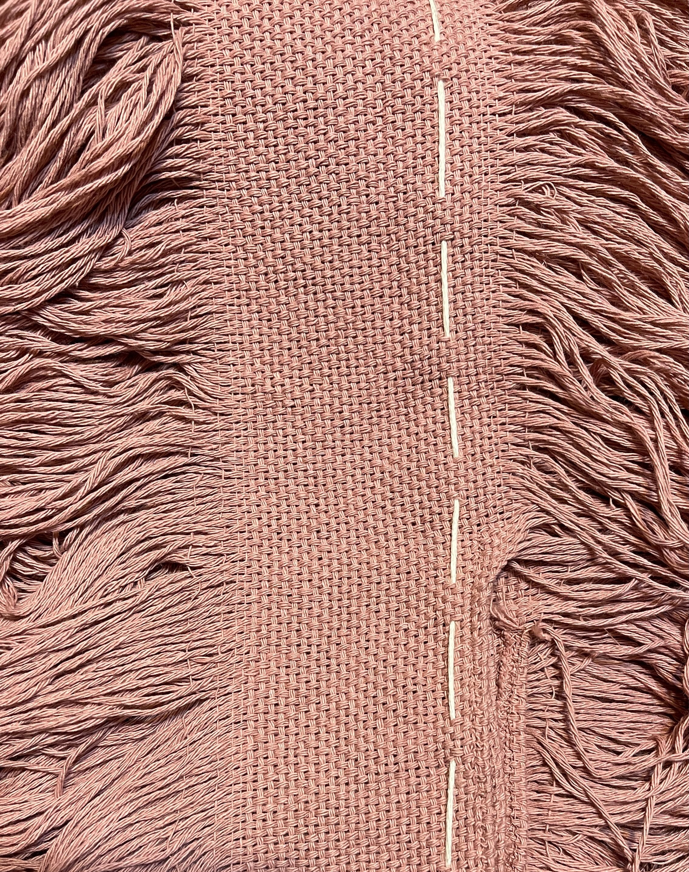 Handmade Frayed Maxi Beach Dress BO Swim Cover up