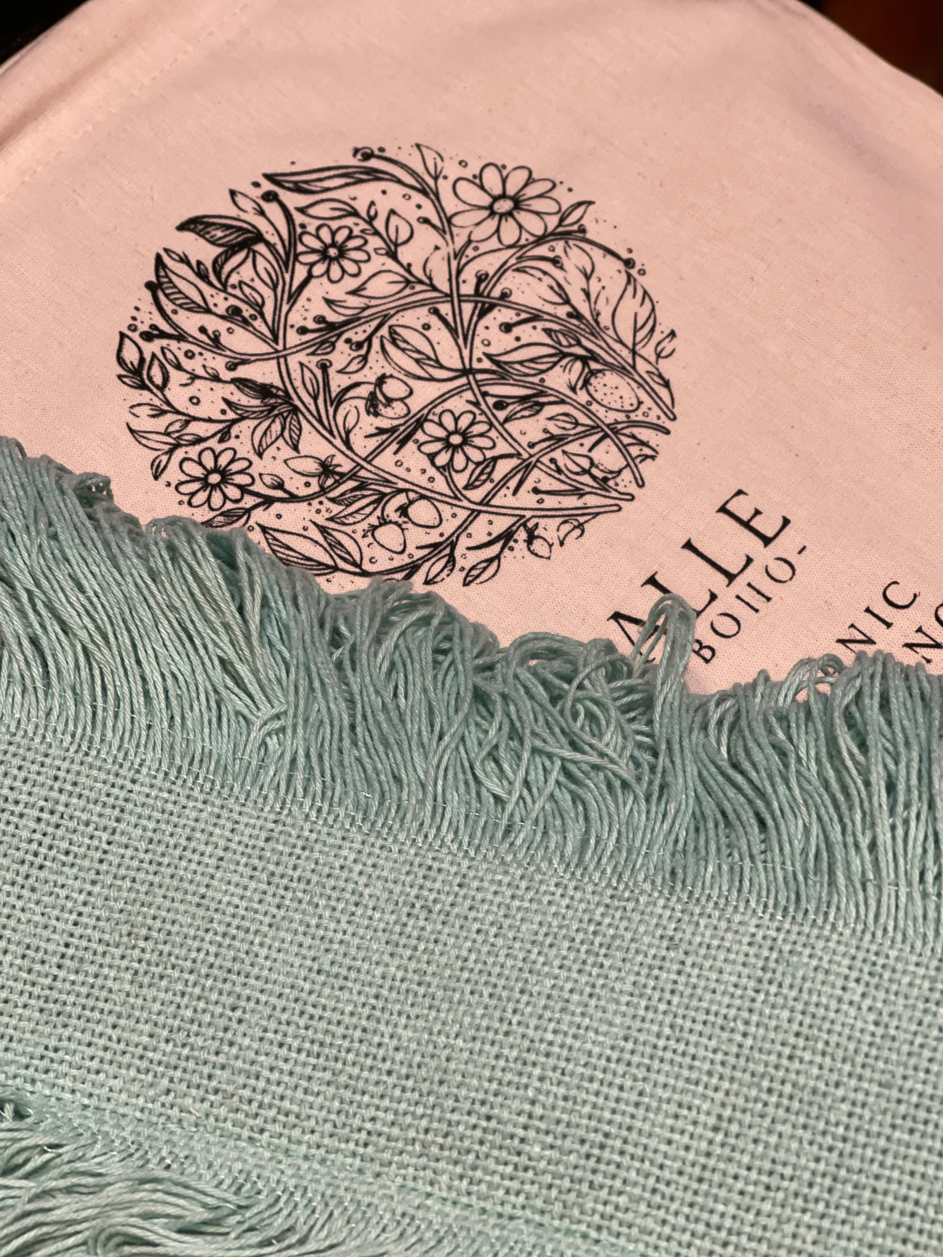 Handmade Frayed Maxi Beach Cotton Dress 