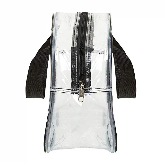 Basic Clear Work Handbag / Clear Stadium Purse (CH-301)