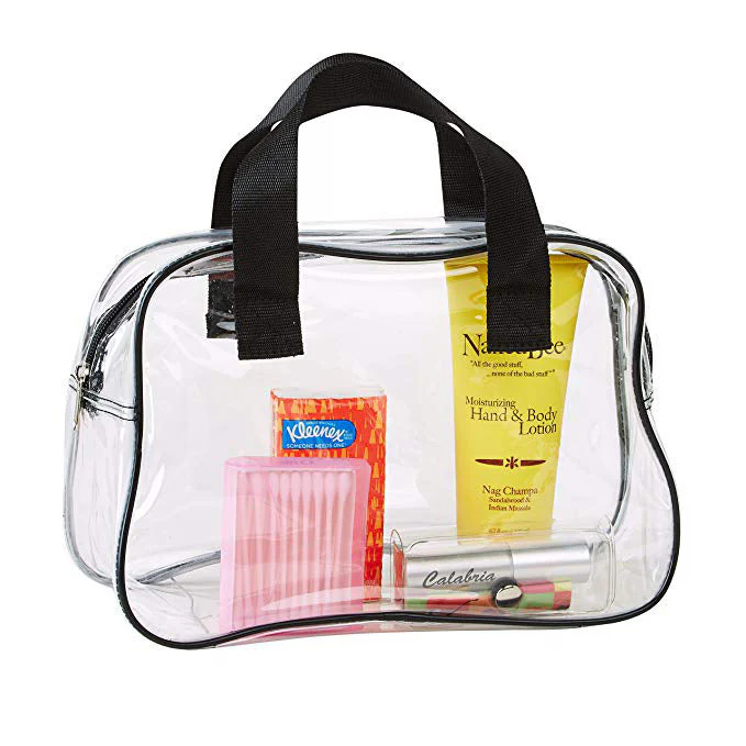 Basic Clear Work Handbag / Clear Stadium Purse (CH-301)