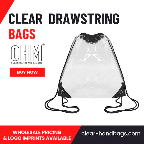 Clear Drawstring Waterproof Backpack Bag (CH-D201)