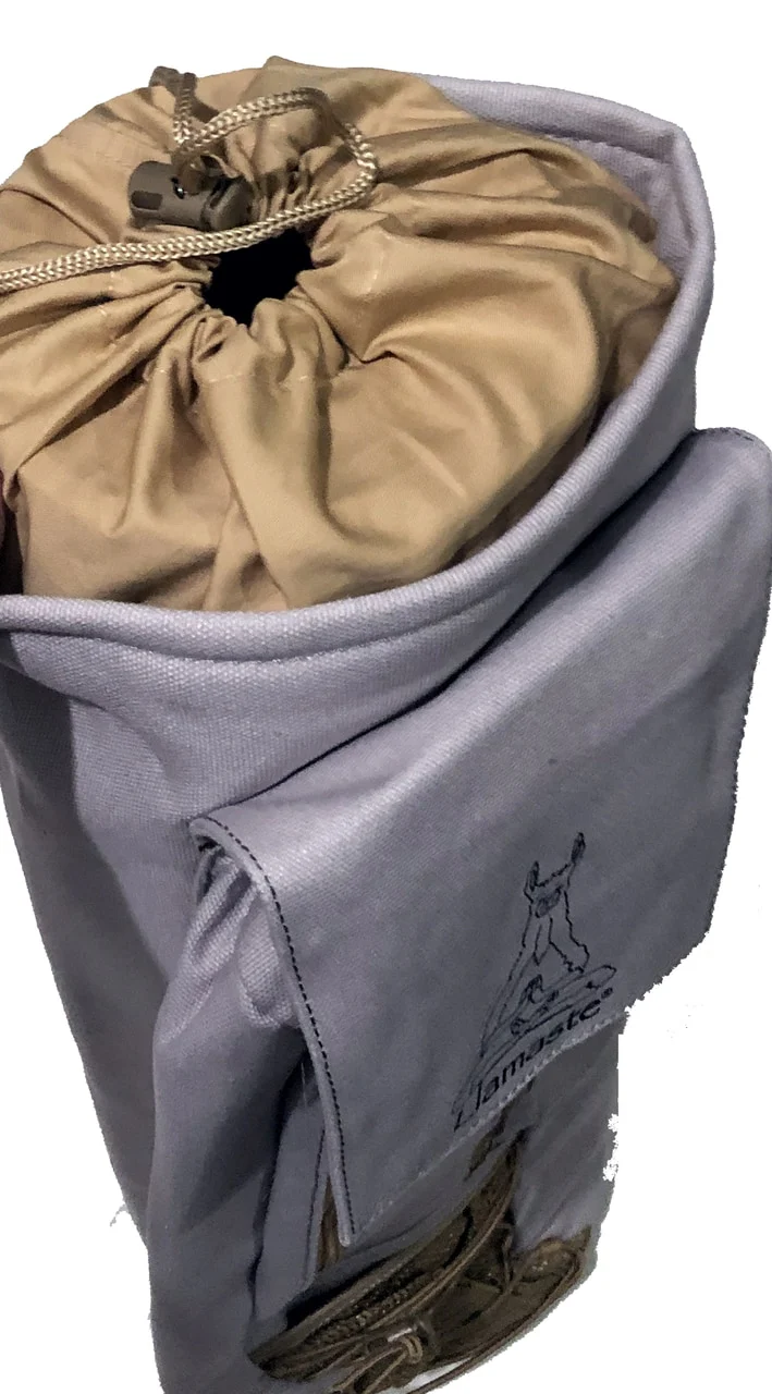 Llamaste Premium Canvas Yoga Mat Bag