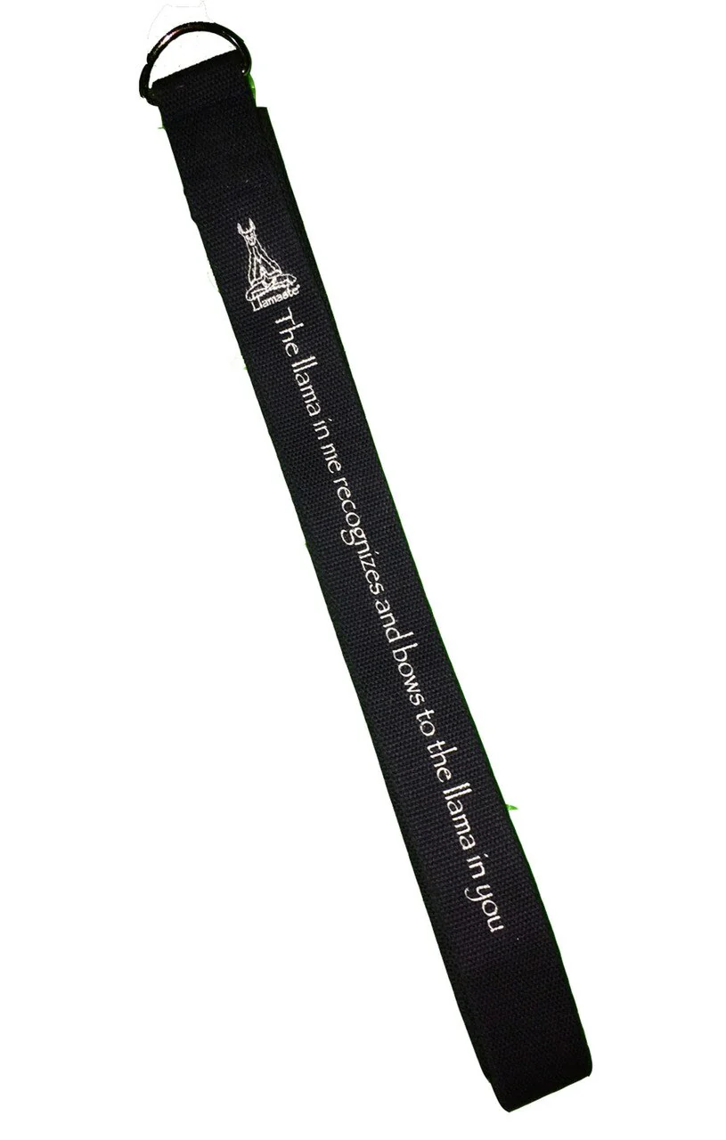 Llamaste D-Ring 6 Foot Cotton Yoga Strap