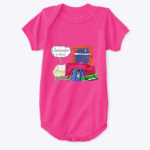 Llamaste in Bed - Ultra Soft Baby Onesie
