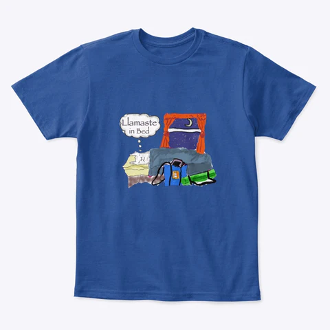 Llamaste in Bed - 100% Cotton Kids T-Shirt