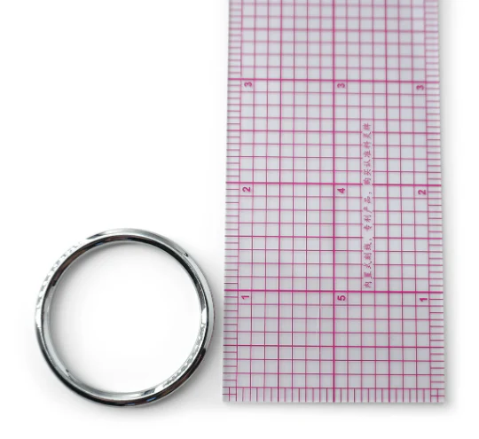 Thin Swimwear O-Ring | Rosey Gold