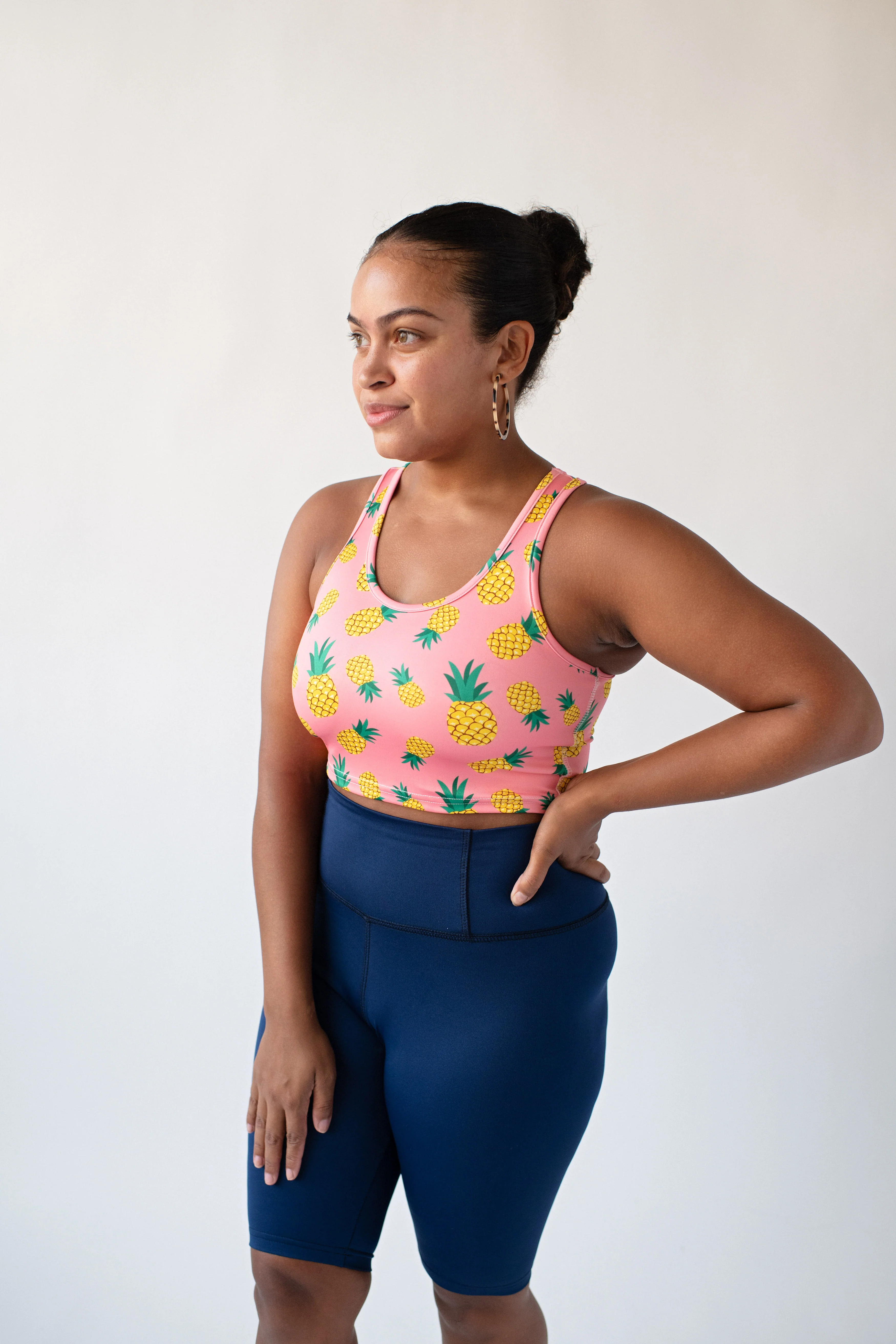 Sunshine In The Studio: Adult Racerback Crop Top