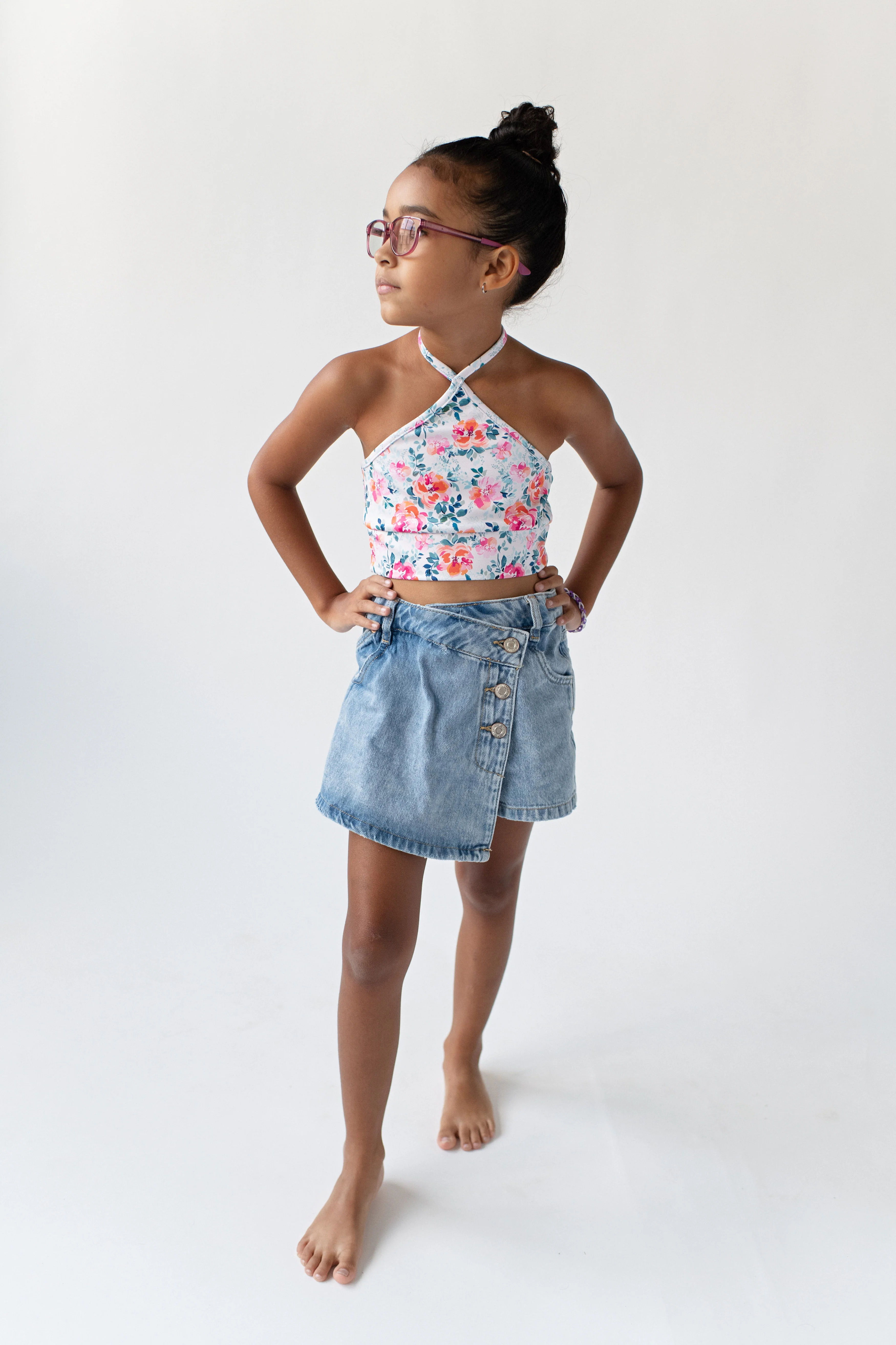 Sunshine In The Studio: Junior's Halter Top (ages 8-14 years old)