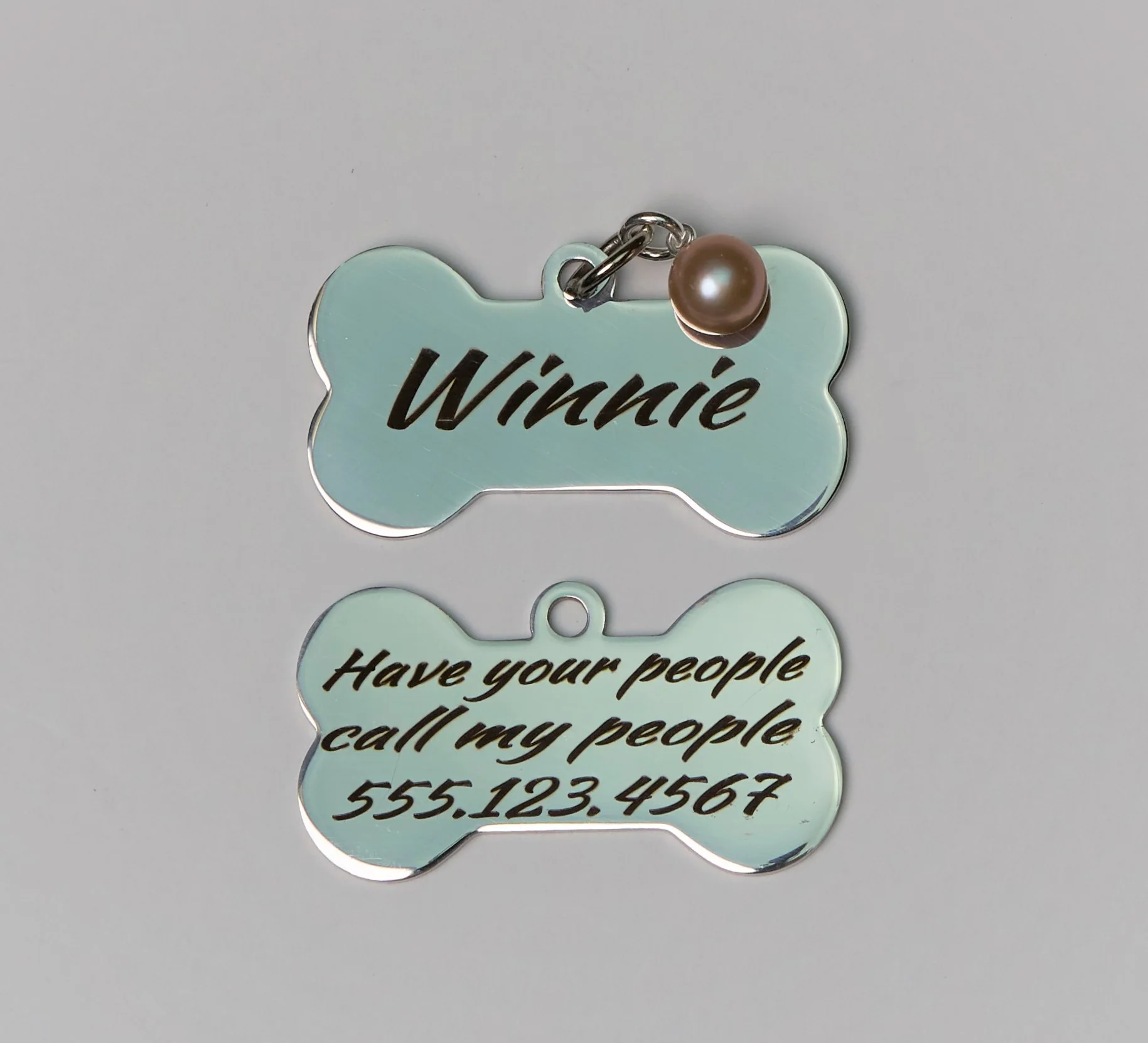 Dog Tag with Jump Ring