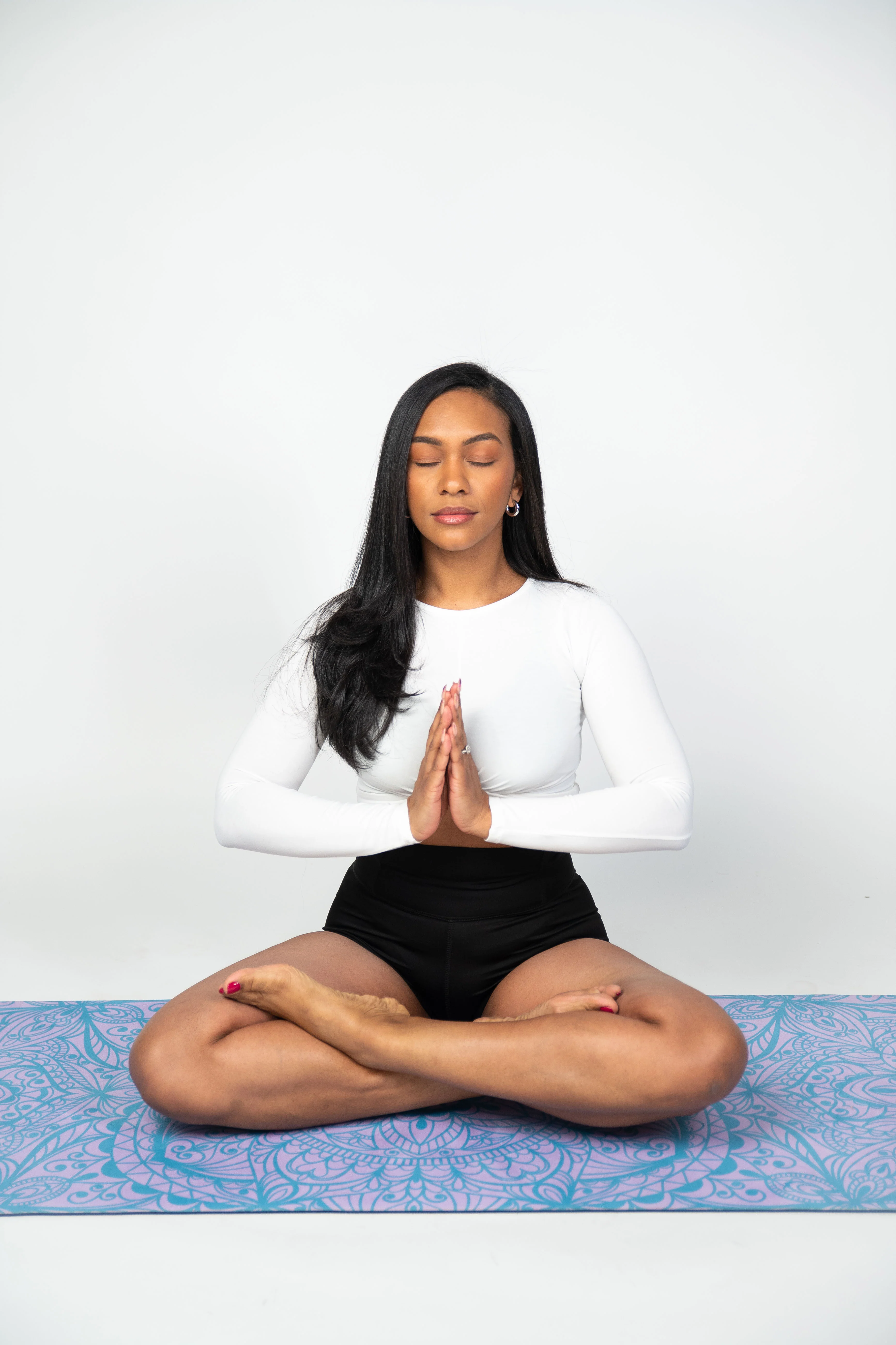 The All In One Mat: Purple Mandala