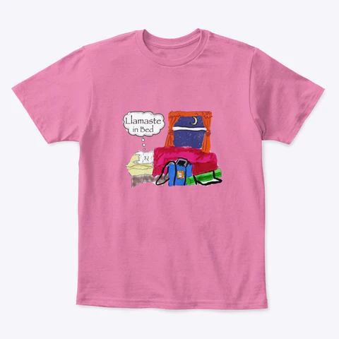 Llamaste in Bed - 100% Cotton Kids T-Shirt