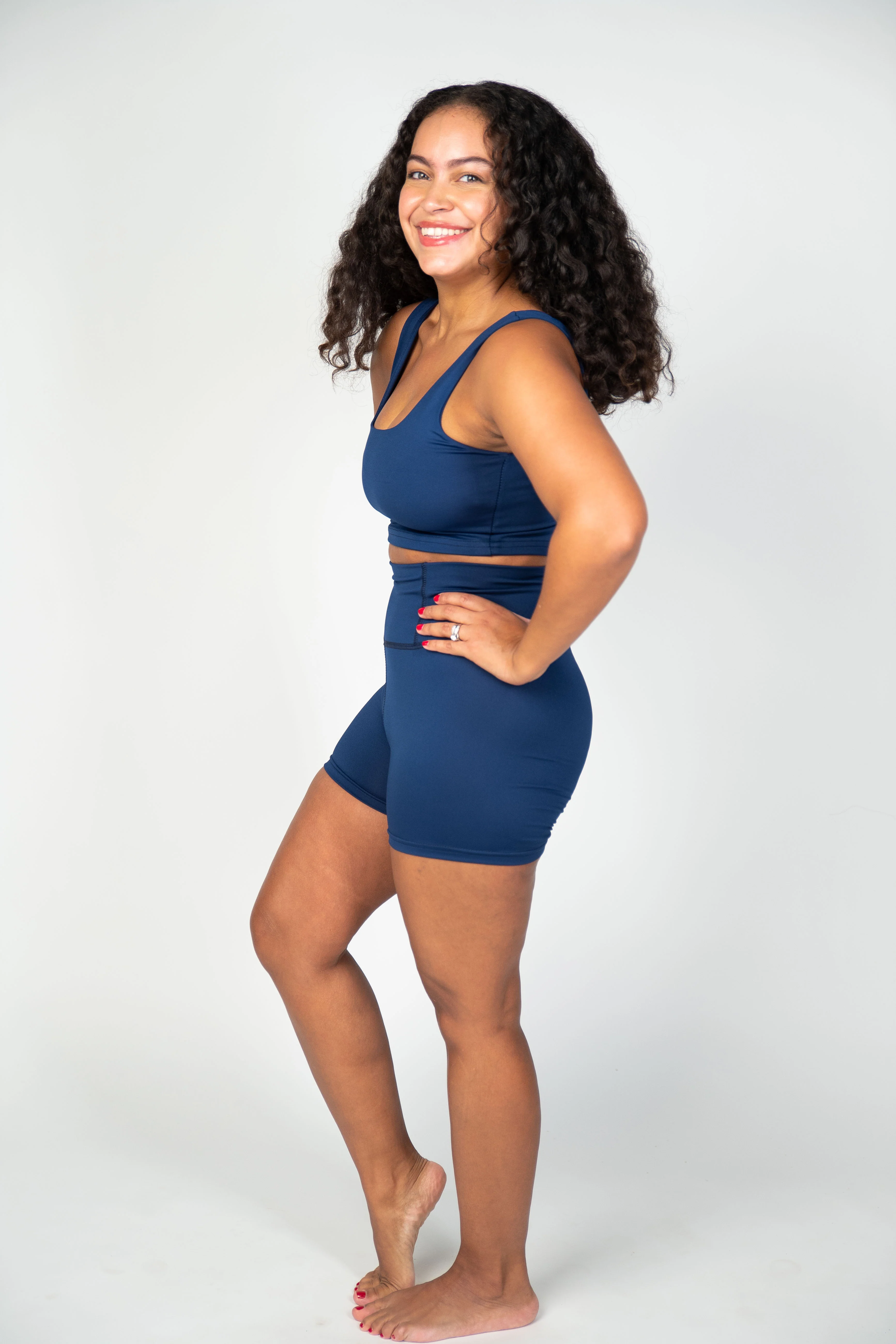 Everyday Essentials: Adult High Rise Mini Bike Shorts