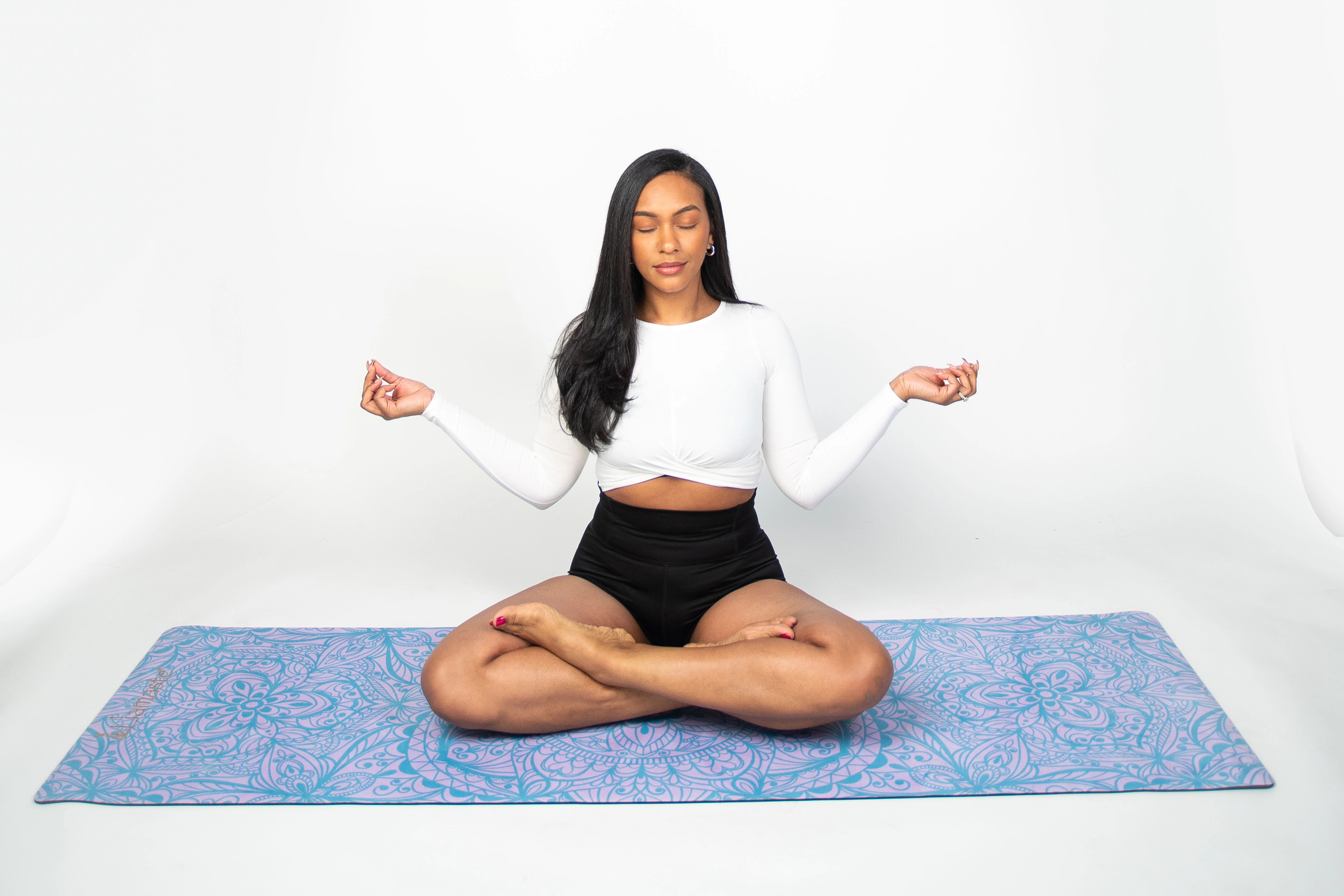 The All In One Mat: Purple Mandala