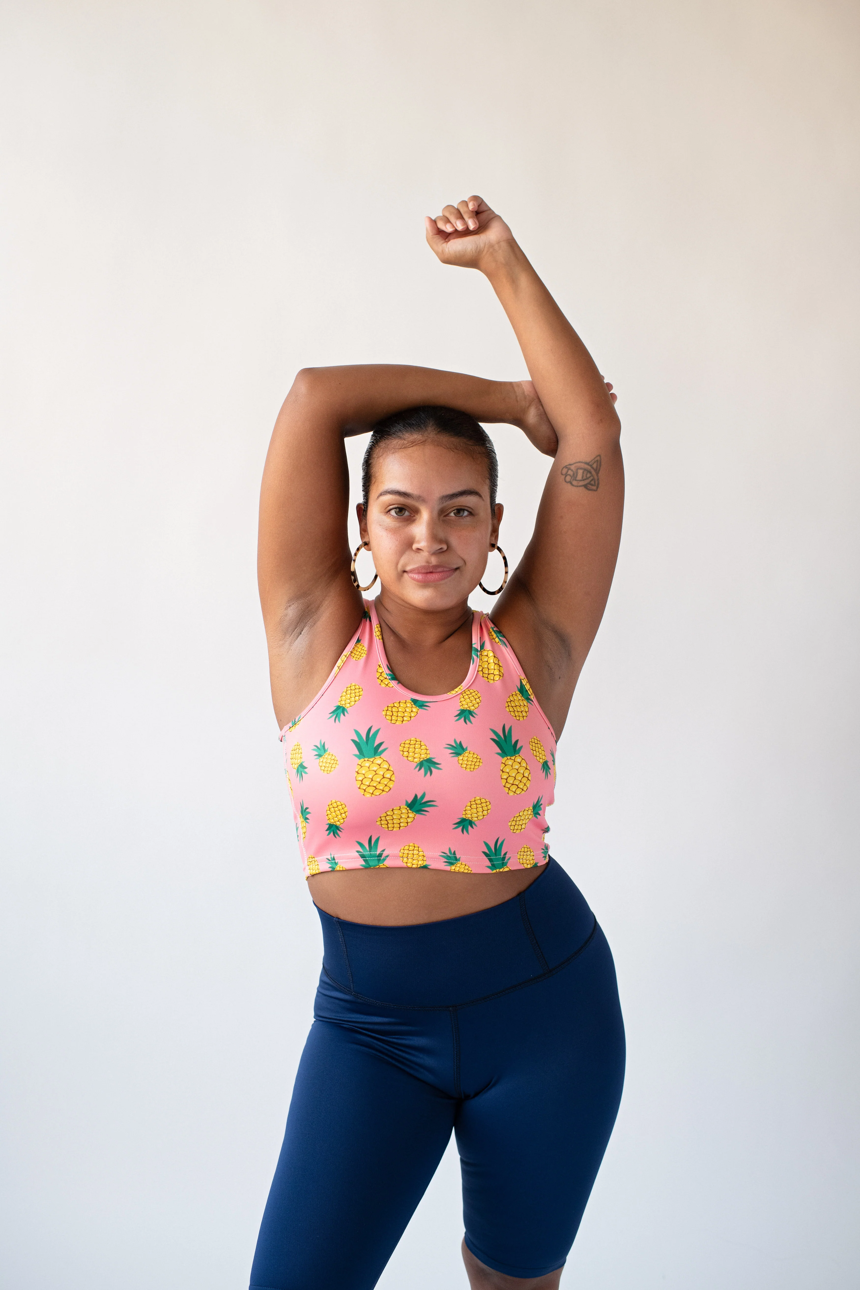 Sunshine In The Studio: Adult Racerback Crop Top