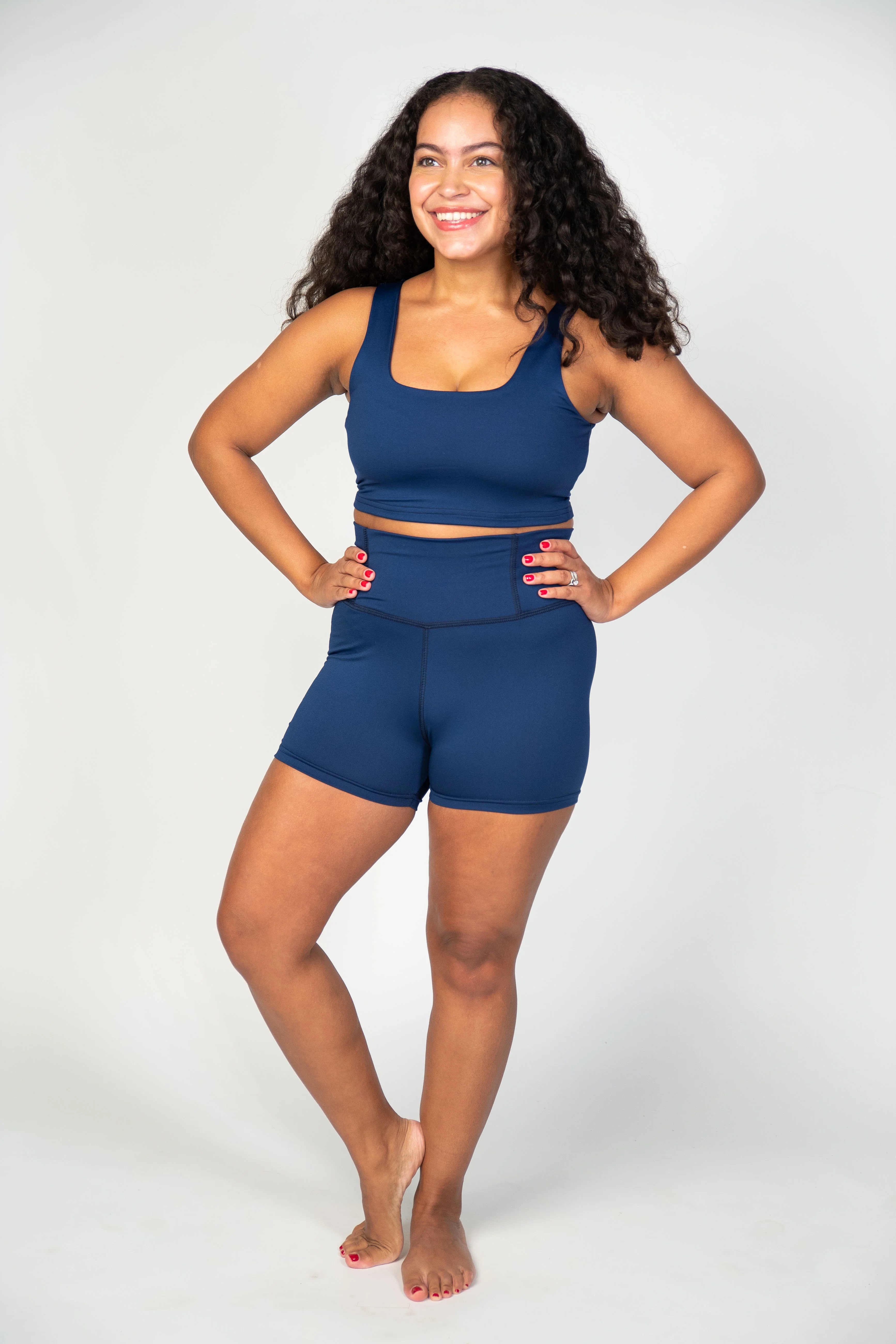 Everyday Essentials: Adult High Rise Mini Bike Shorts