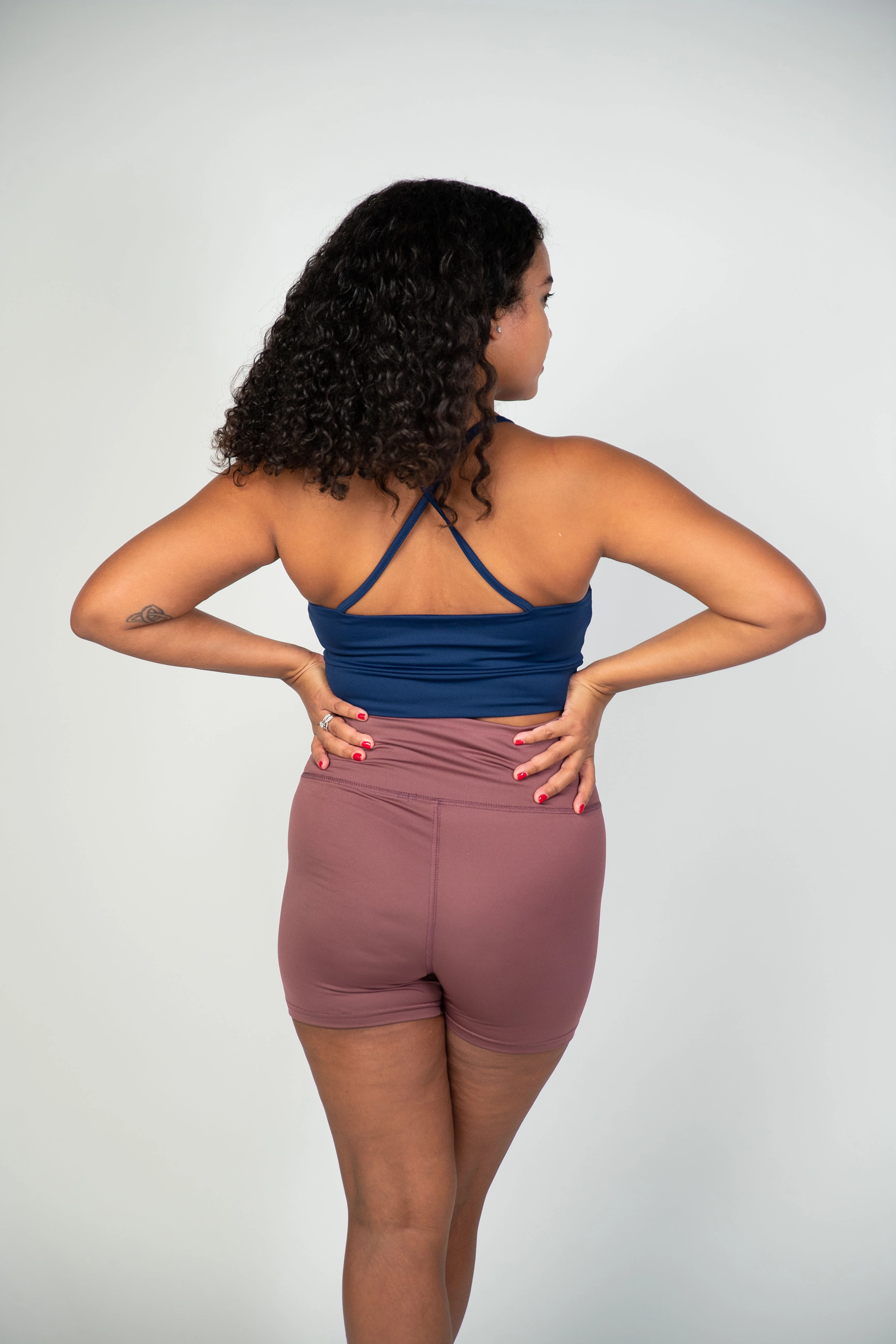 Everyday Essentials: Adult High Rise Mini Bike Shorts