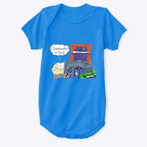 Llamaste in Bed - Ultra Soft Baby Onesie
