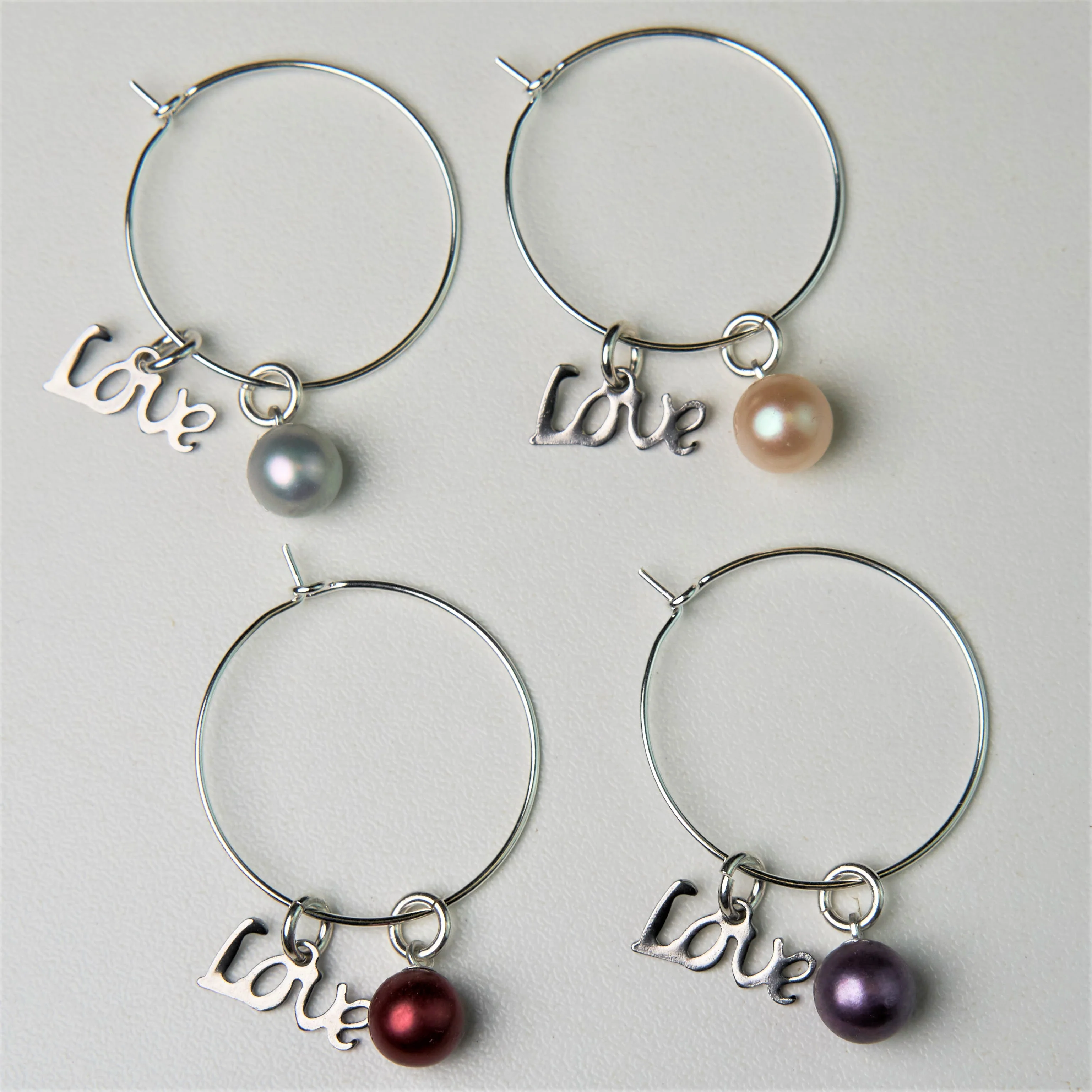 Love Wine Charm Set