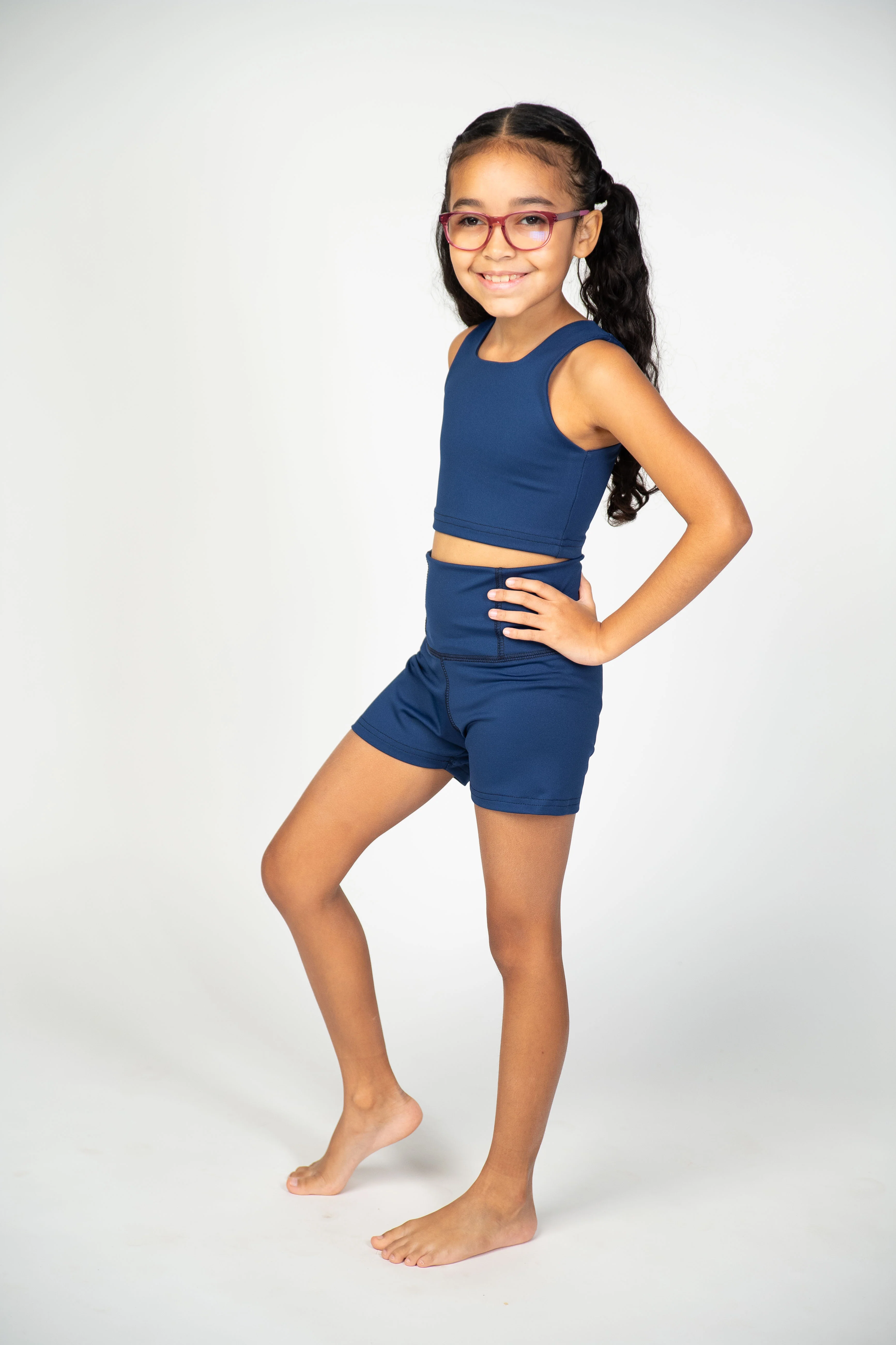 Everyday Essentials: Junior's High Rise Mini Bike Shorts